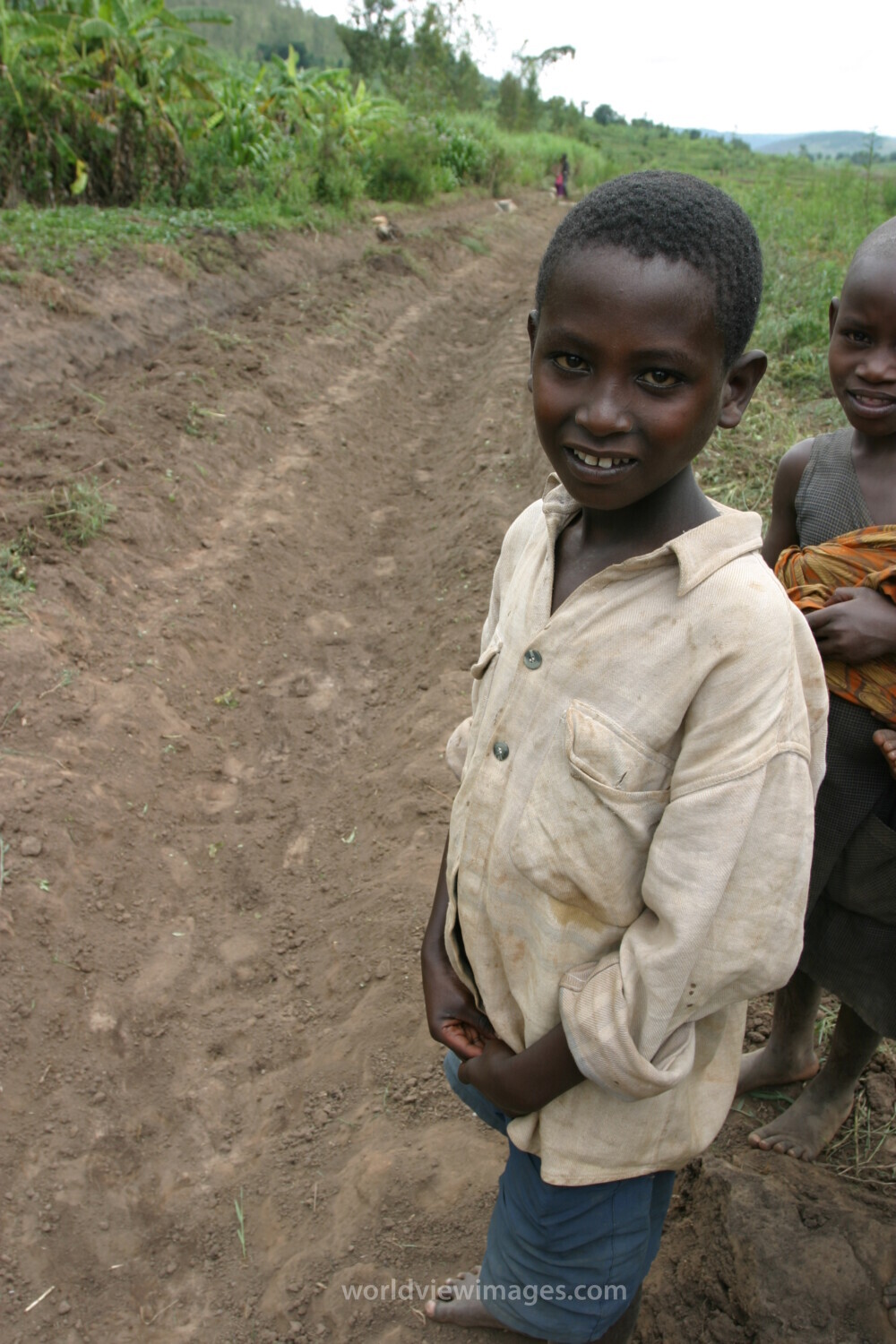 Boy in Rwanda