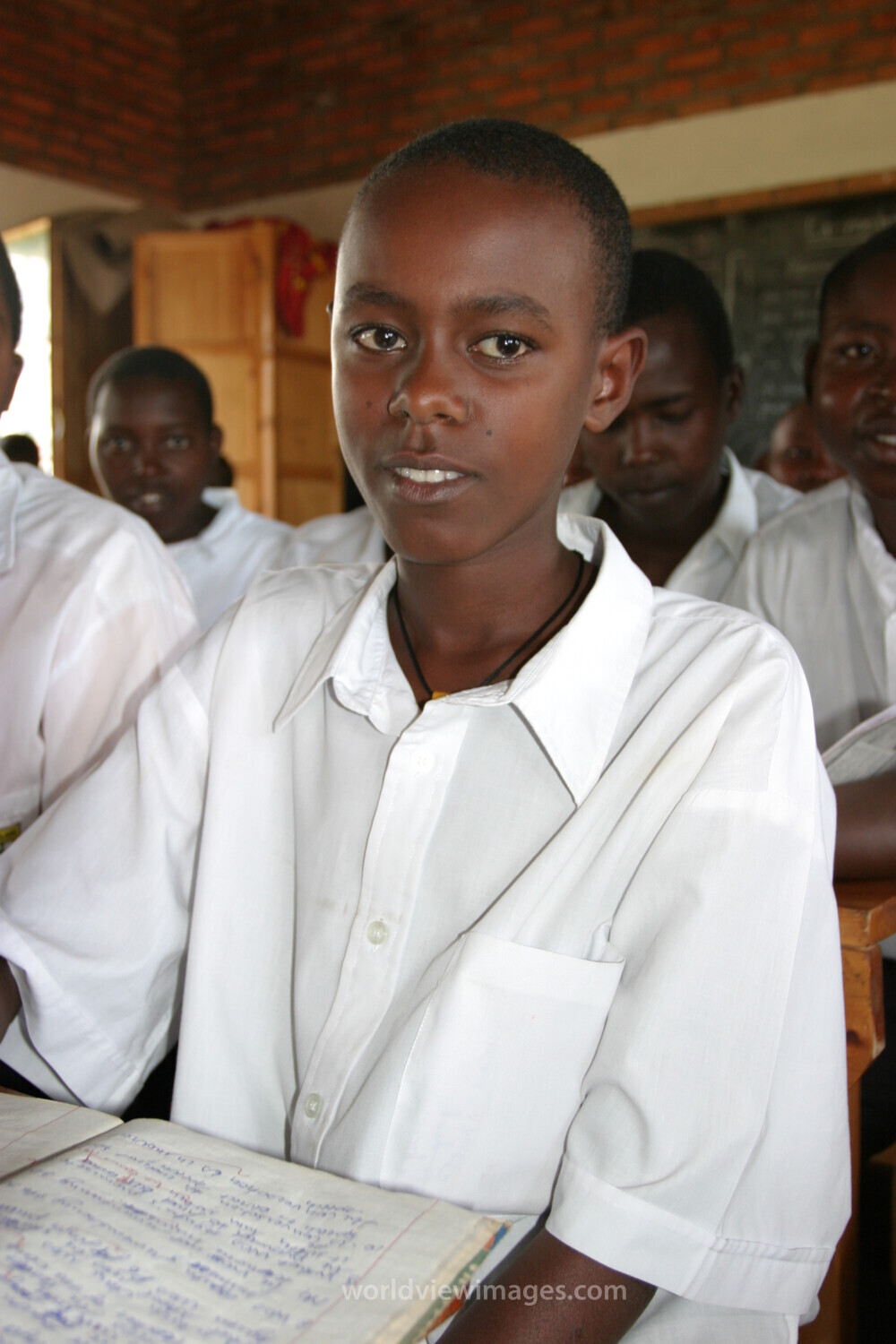 Students Attend School in Rwanda