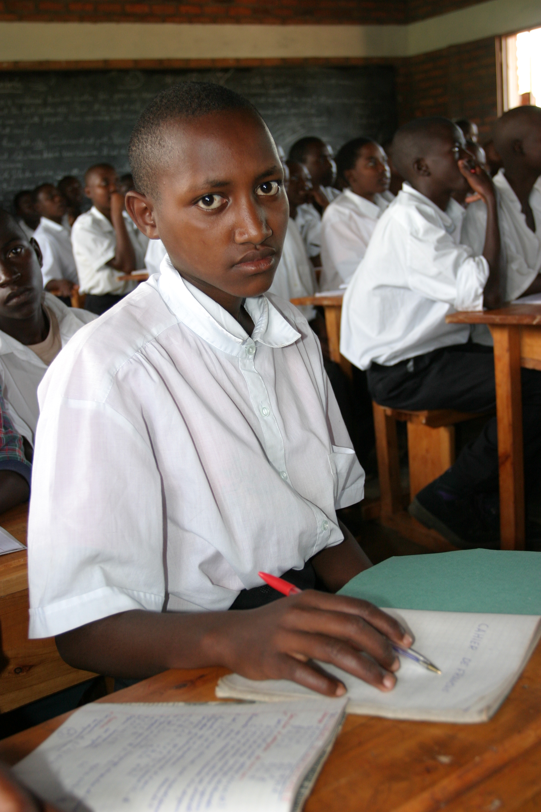 Students Attend School in Rwanda