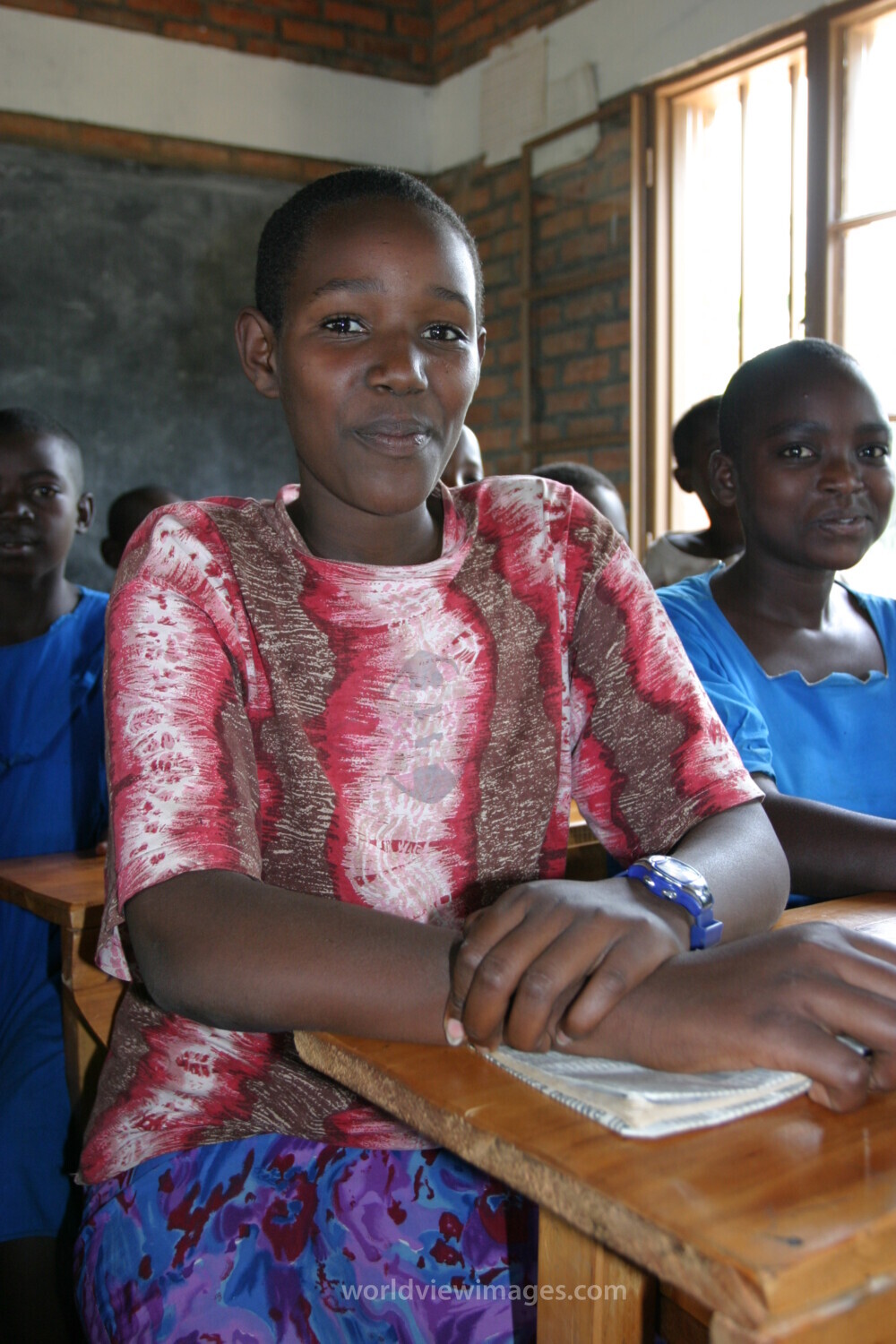 Students Attend School in Rwanda