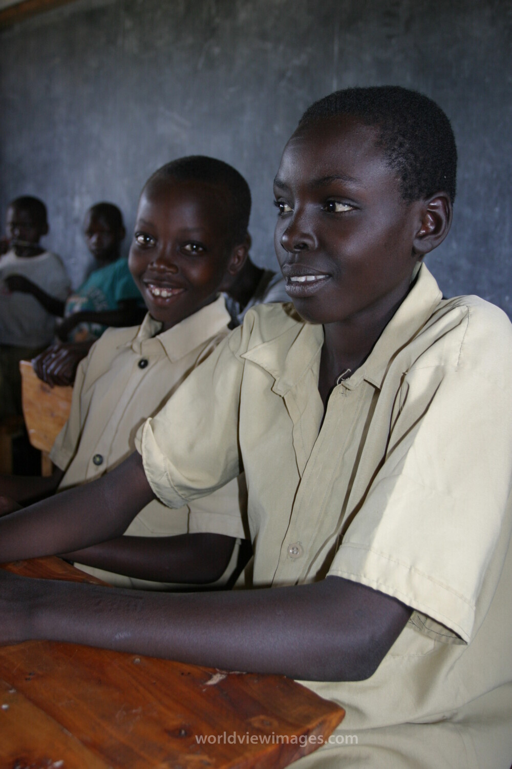 Students Attend School in Rwanda