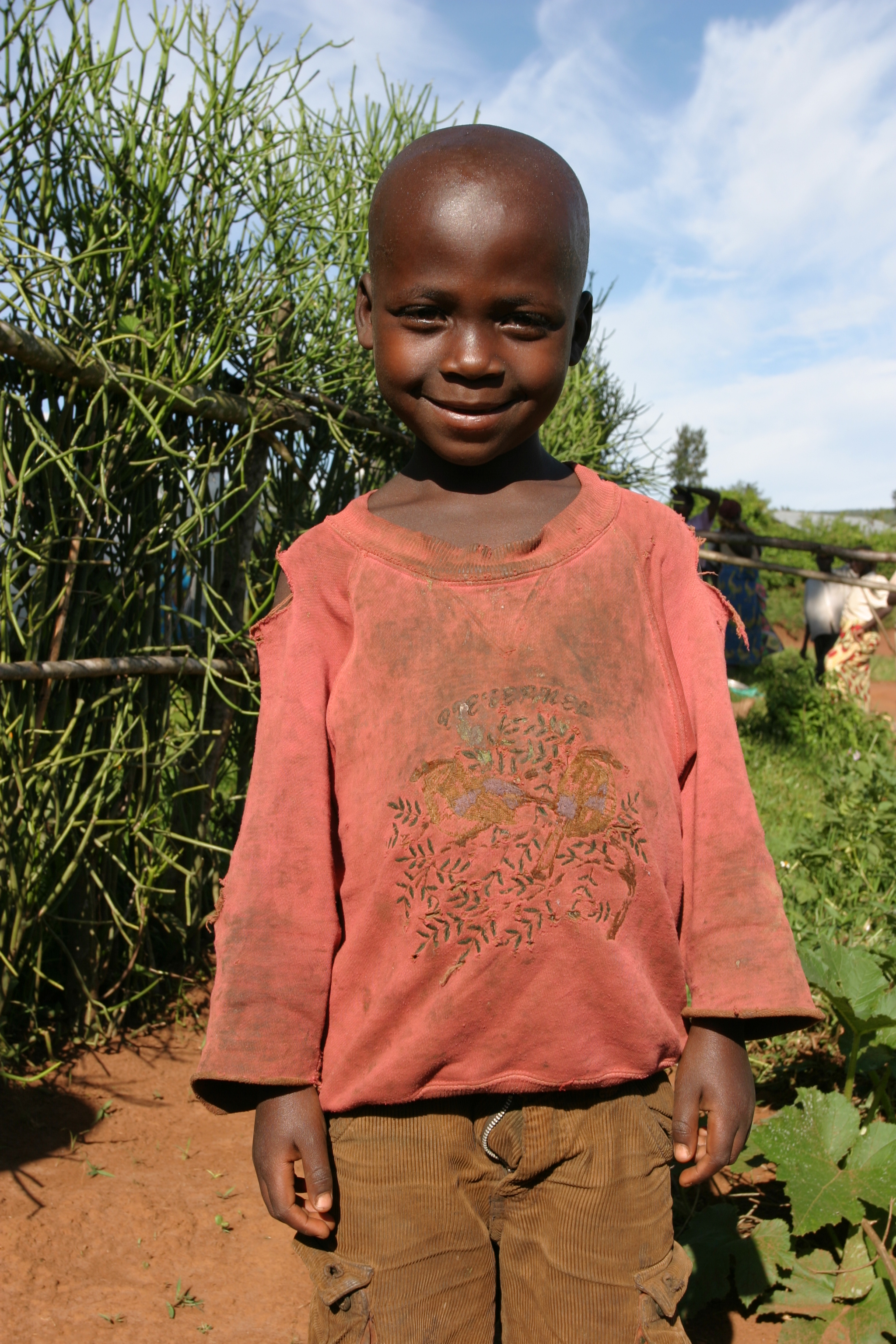 Boy in Rwanda