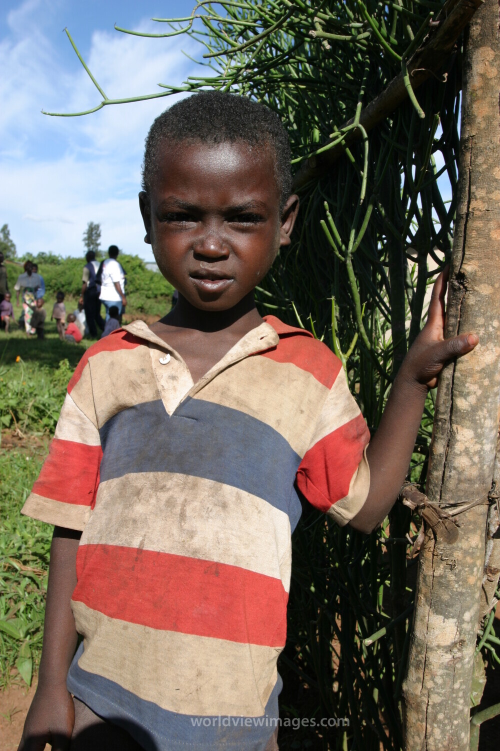 Boy in Rwanda