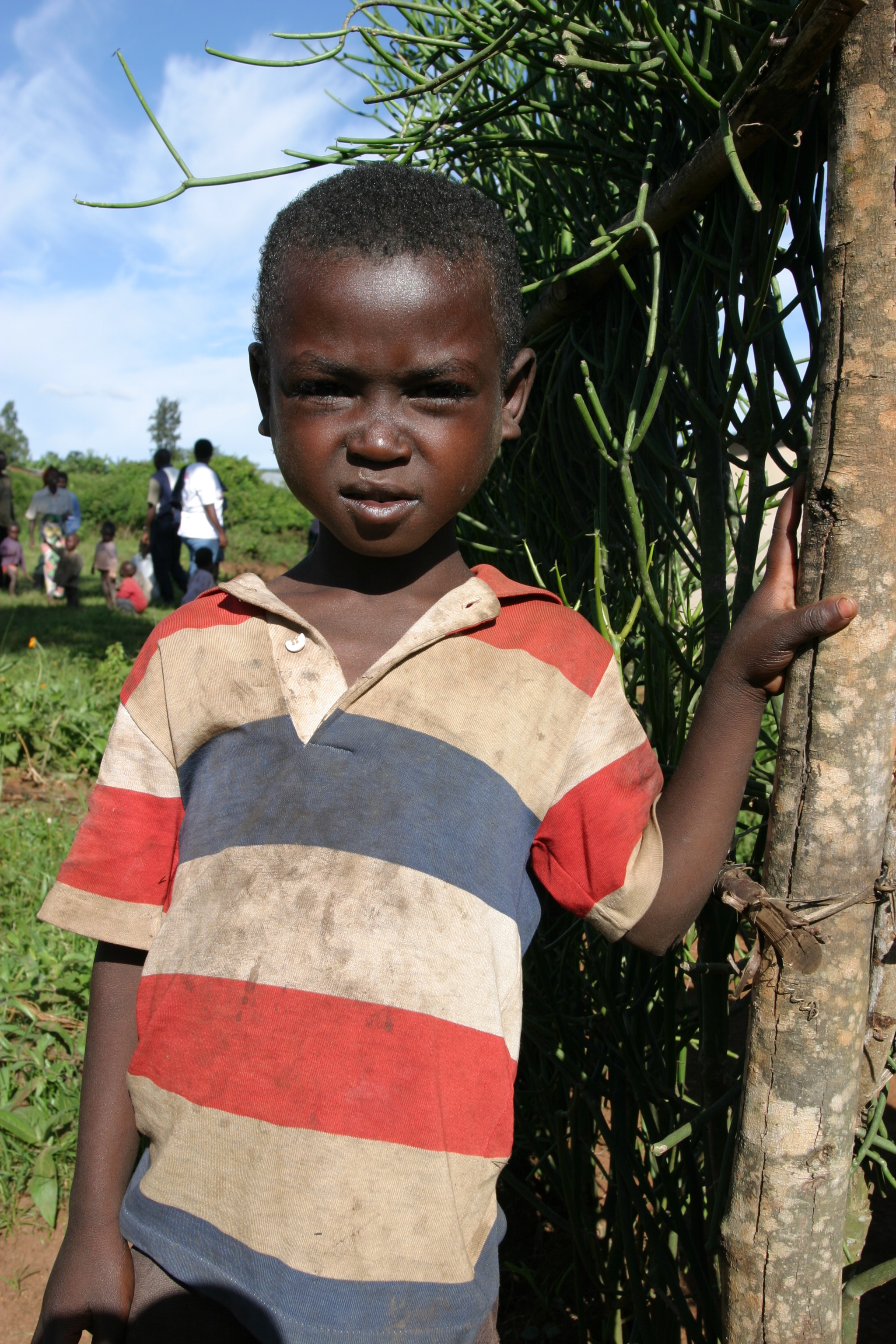 Boy in Rwanda