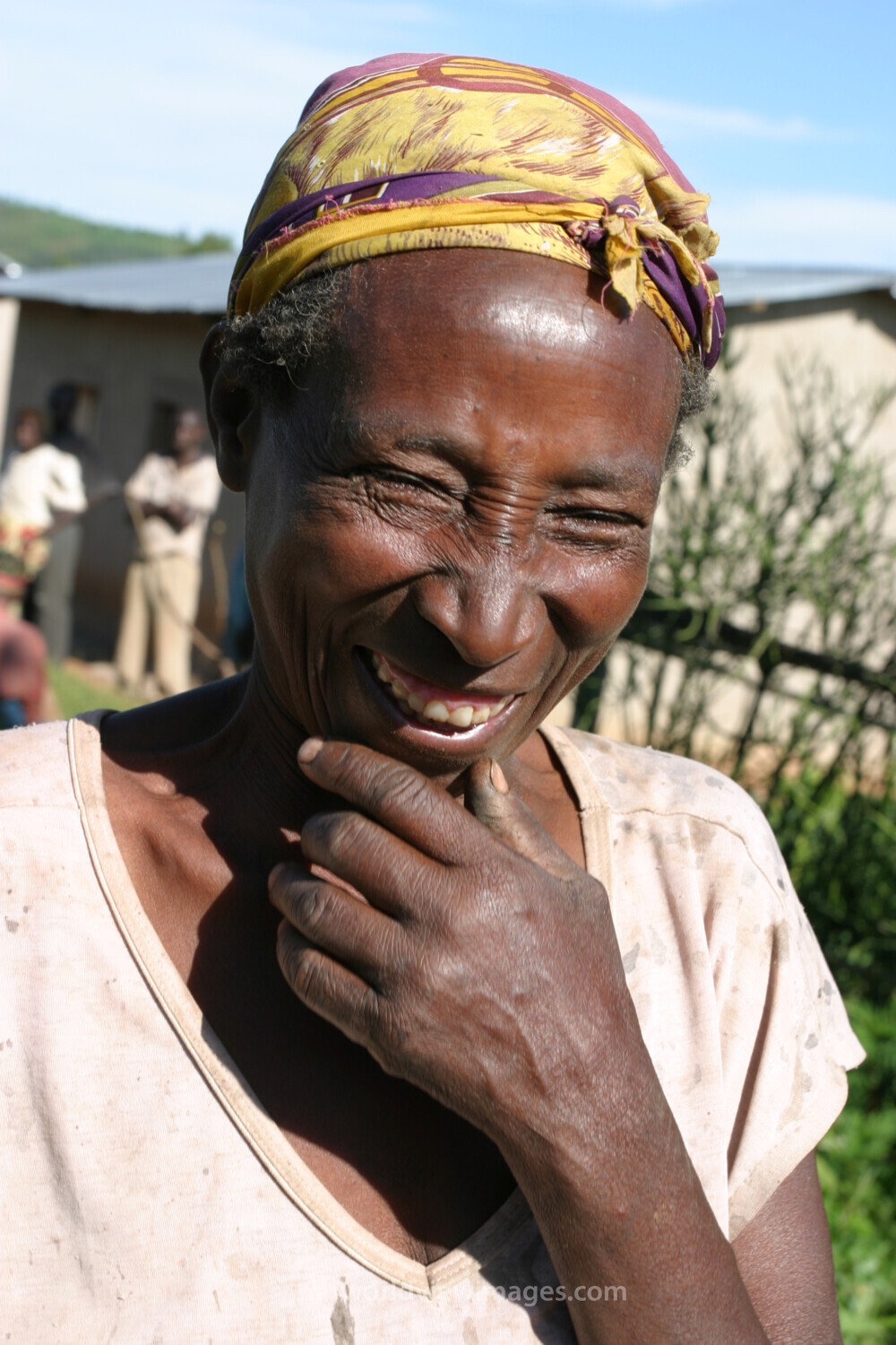 Woman in Rwanda