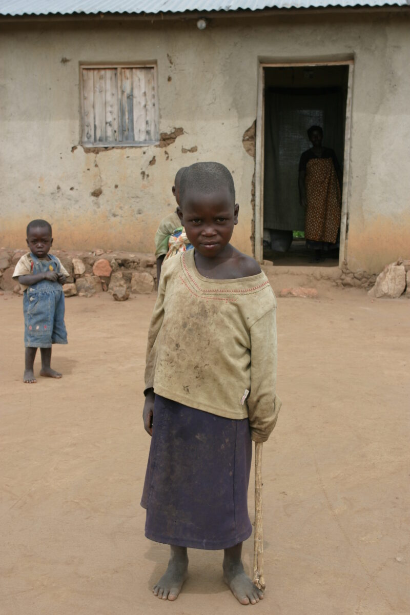 Stock Images of Rwanda — People returning to Rwanda after the genocide was overreclaim land in a unpopulated swampy area, with technology and financial suppo...