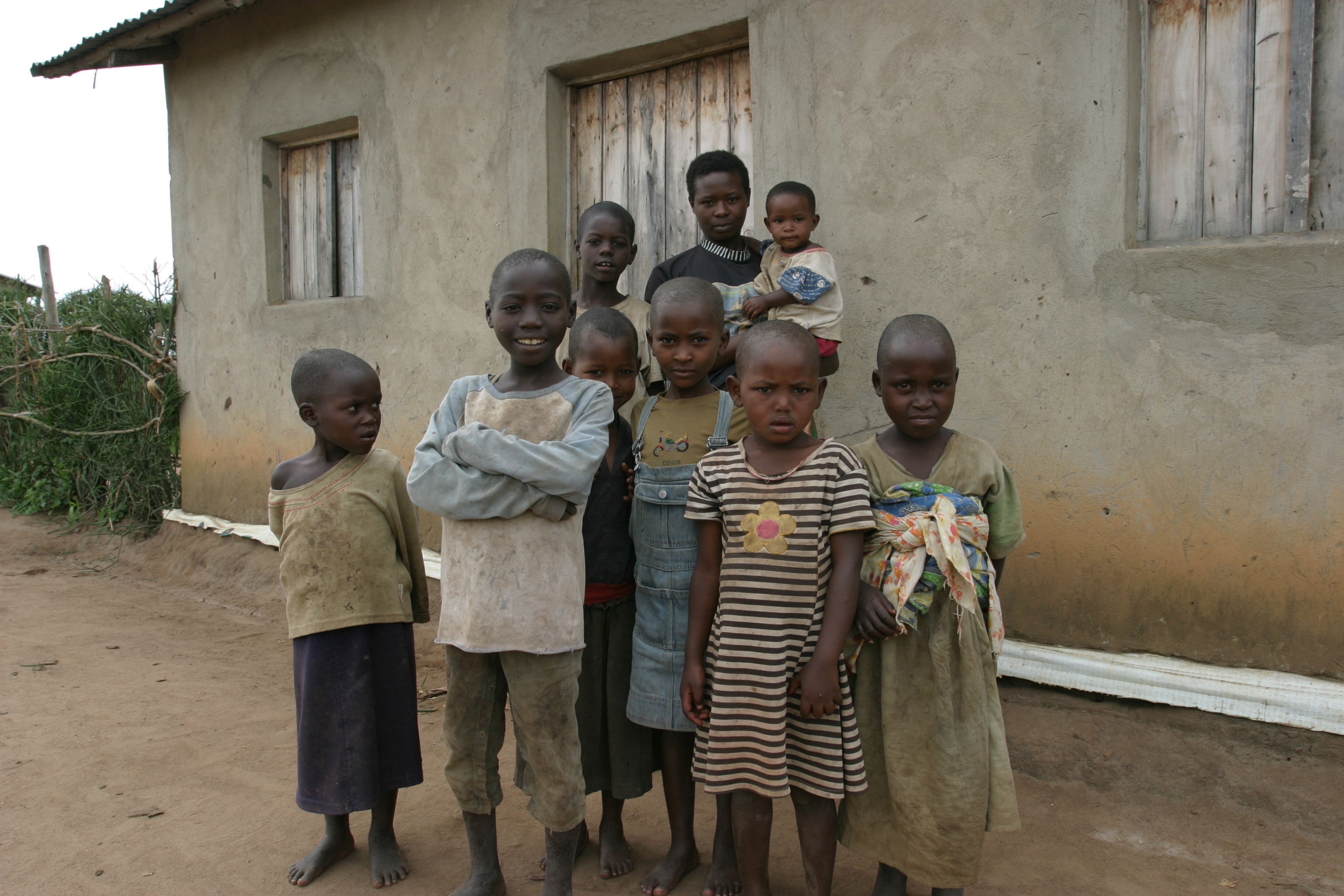 Family Group in Rwanda