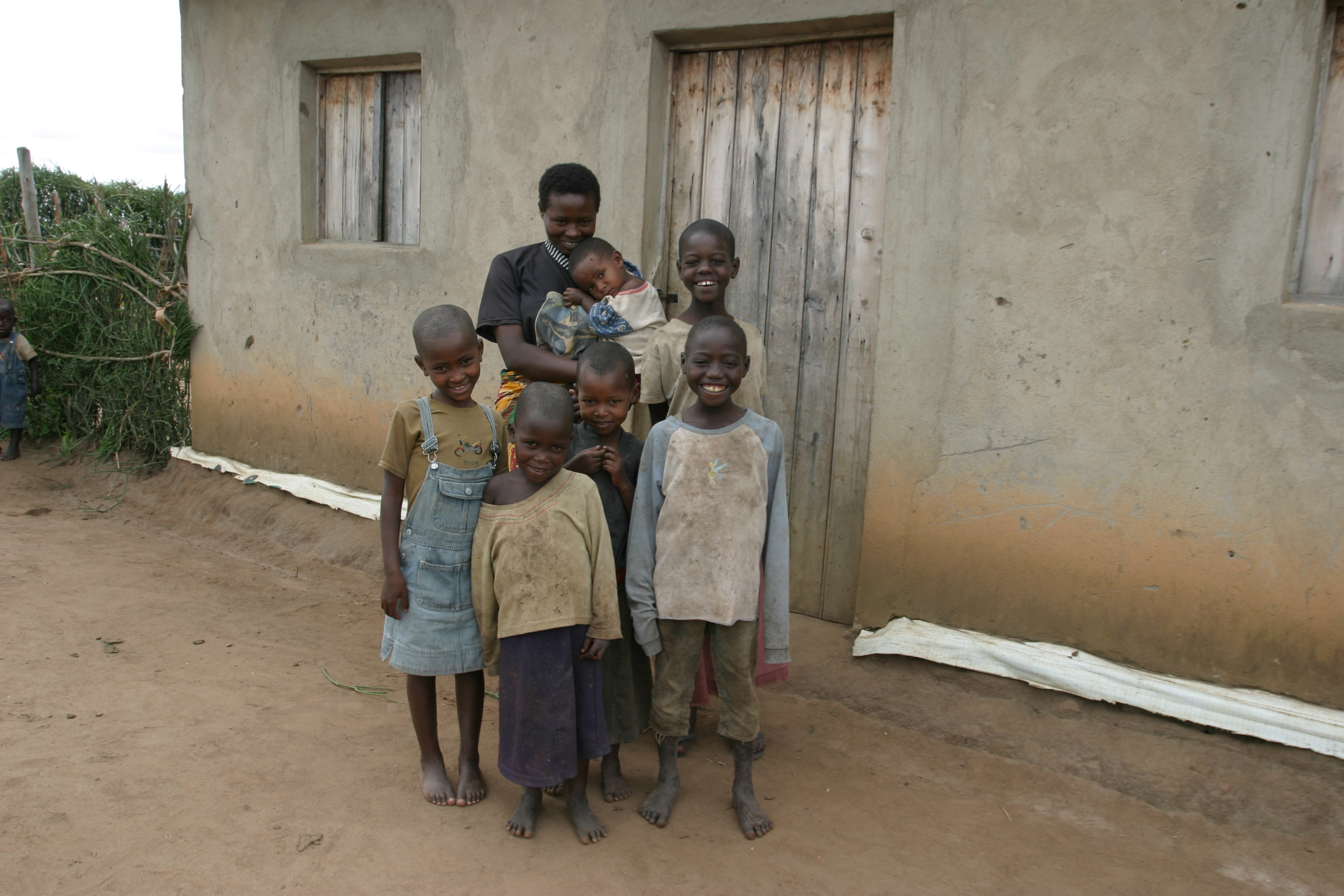 Family Group in Rwanda