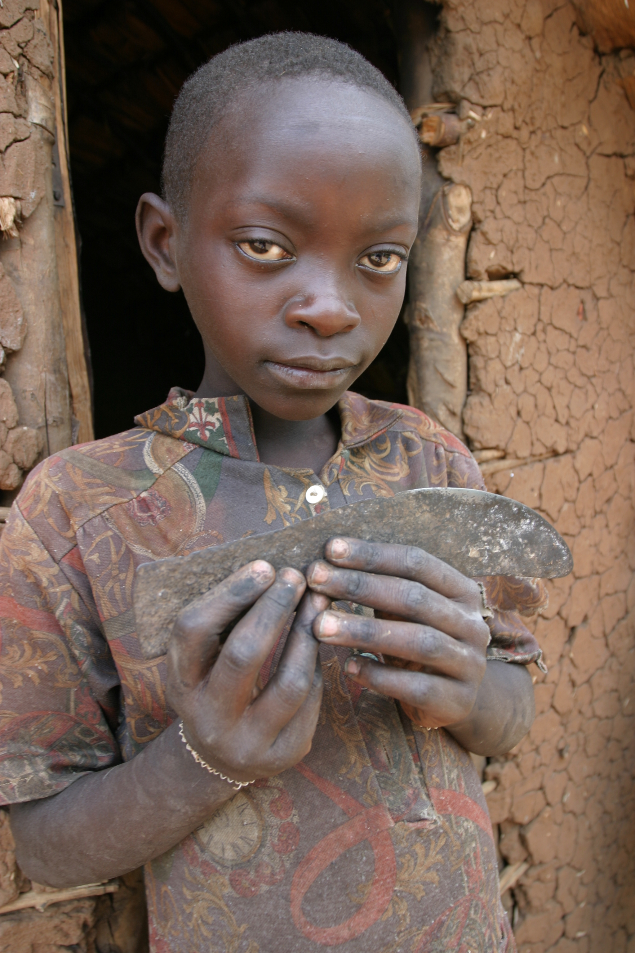 Boy in Rwanda