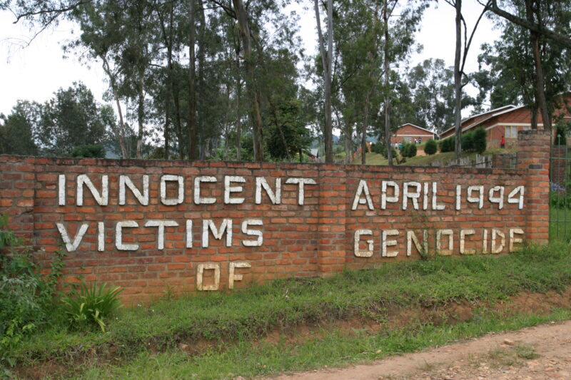 Adventist Church in Rwanda where people who had taken refuge were slaughtered in the Genocide of 1994. — Rwanda, Africa, genocide, Church, Adventist