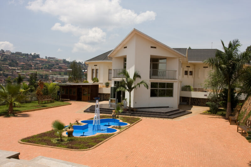 Stock Images of Rwanda — Museam in Kigali stands as a memorial to the people killed in the Genocide. — Rwanda, Africa, genocide museam