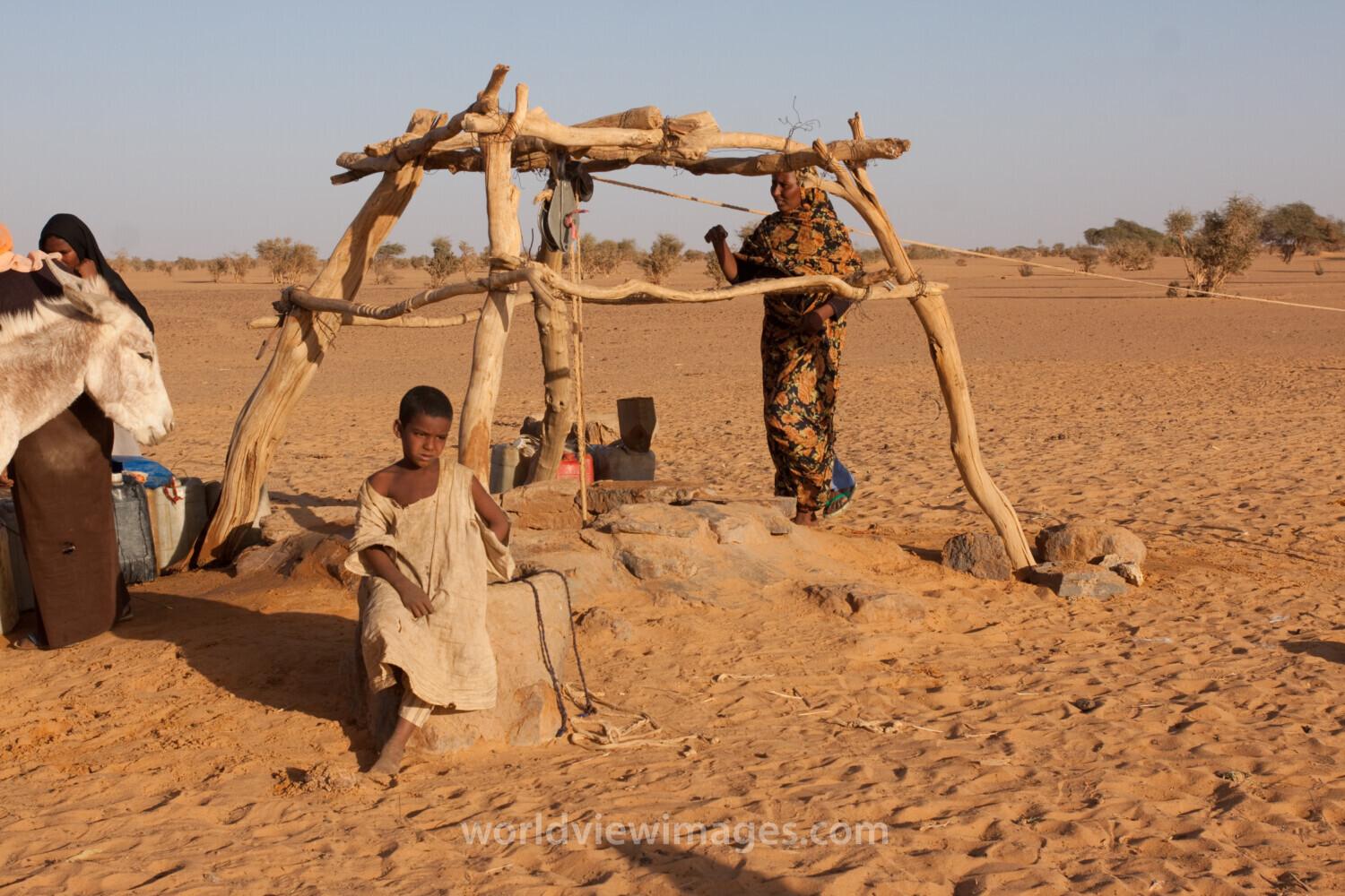 Boy at the Well