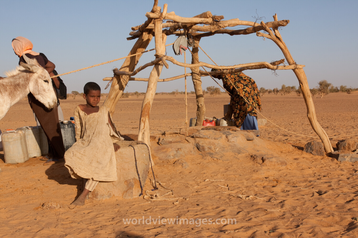 Boy at the Well