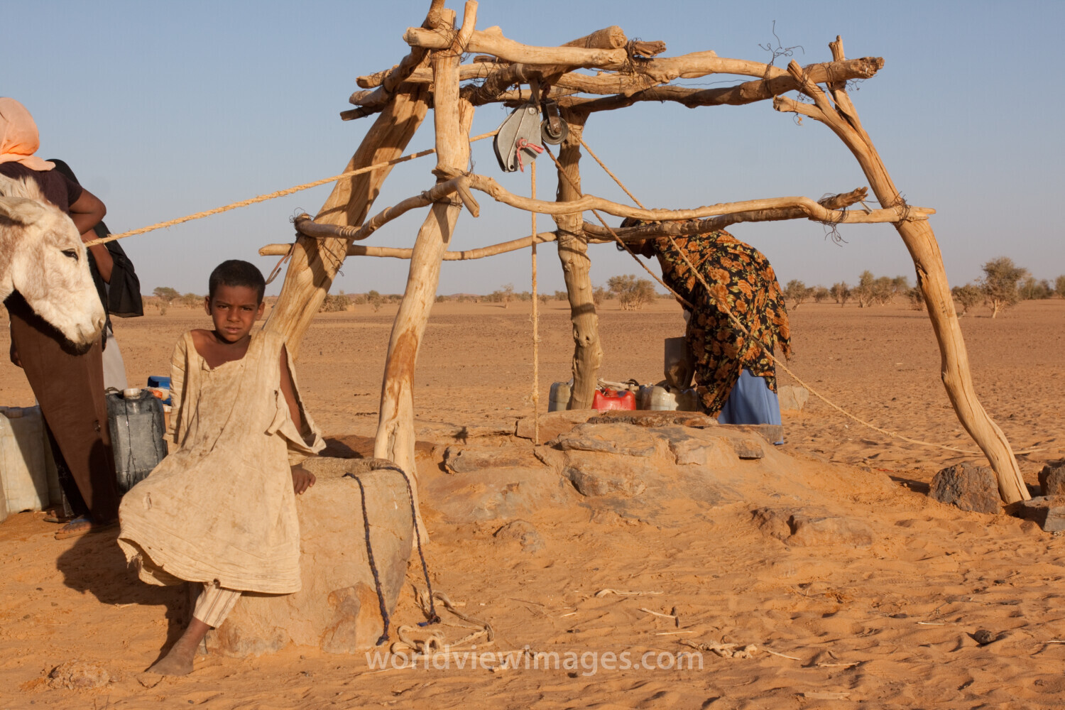 Boy at the Well