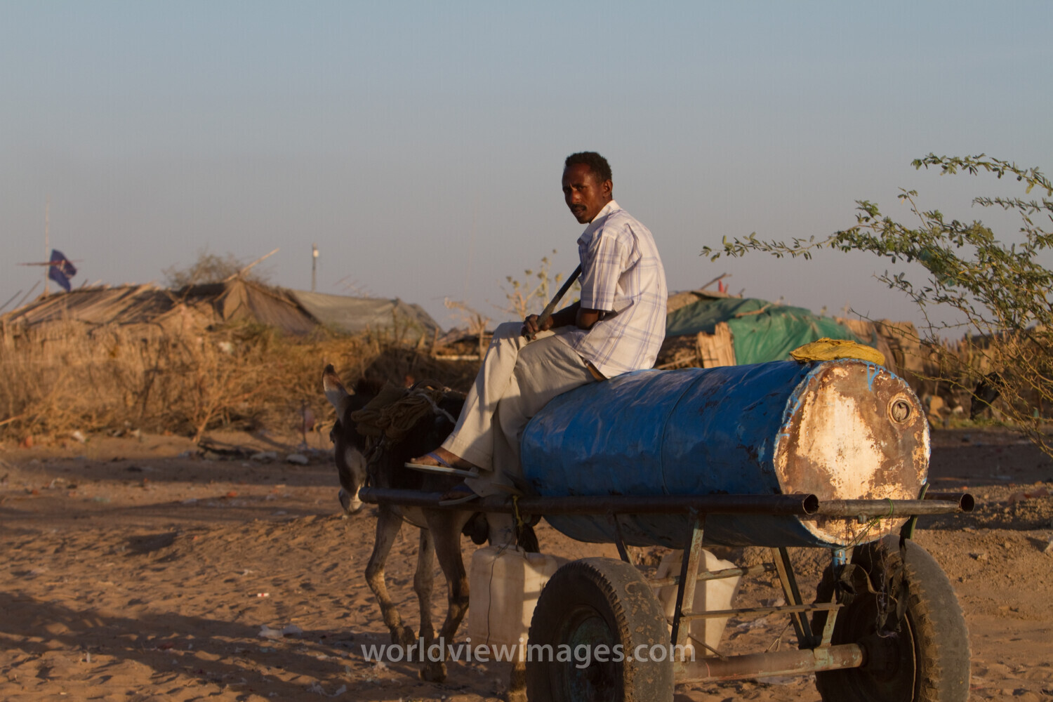 Water Delivery in Sudan