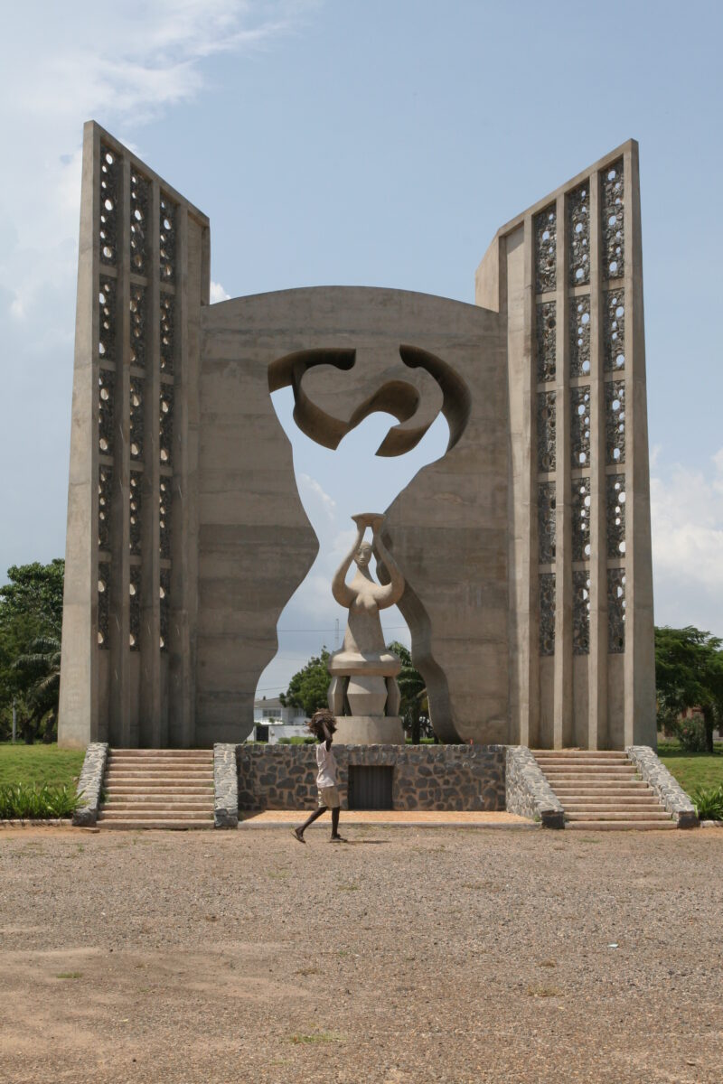 Lomé, the Capital City of Togo — Togo, Africa, West Africa, park, Monument