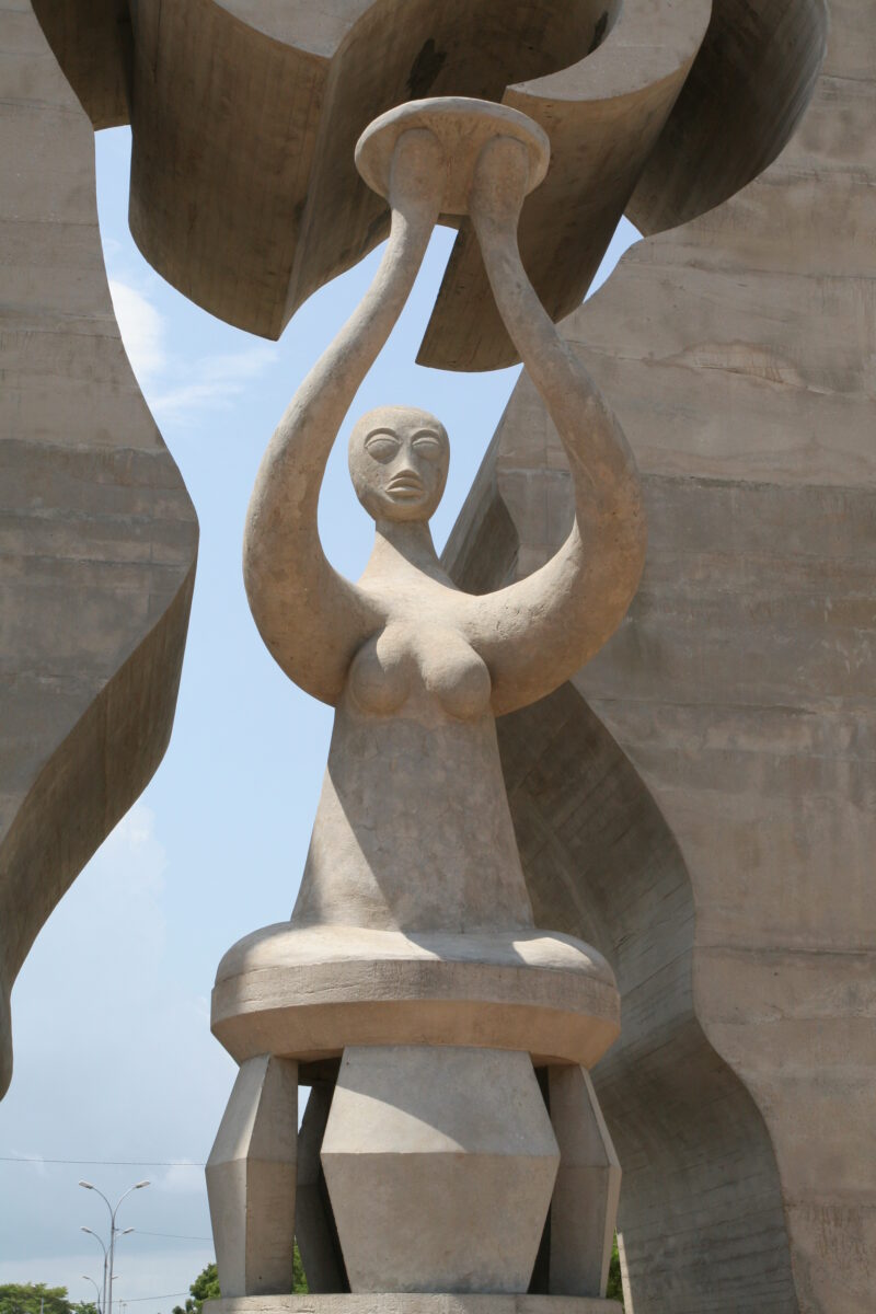 Lomé, the Capital City of Togo — Togo, Africa, West Africa, park, Monument