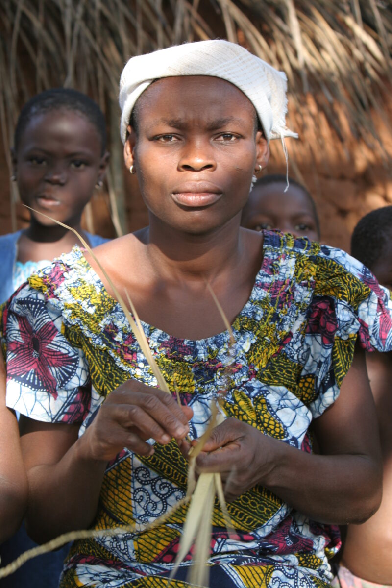 Making Rope in Togo — Women in Togo, West Africa, learn how to make rope from local materials to provide income for their childre. — Togo, Africa, West Afric...
