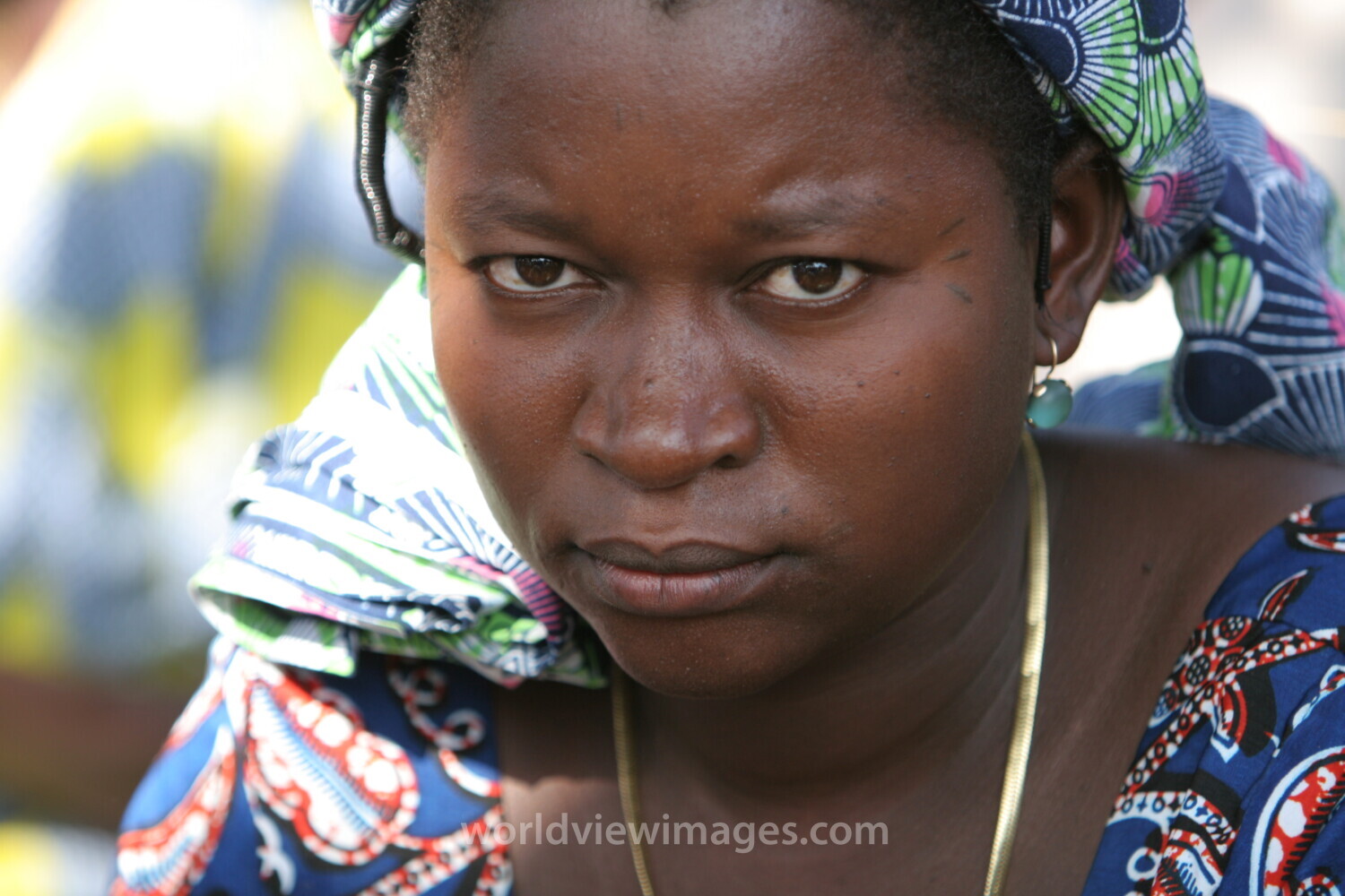 Woman in Togo Africa