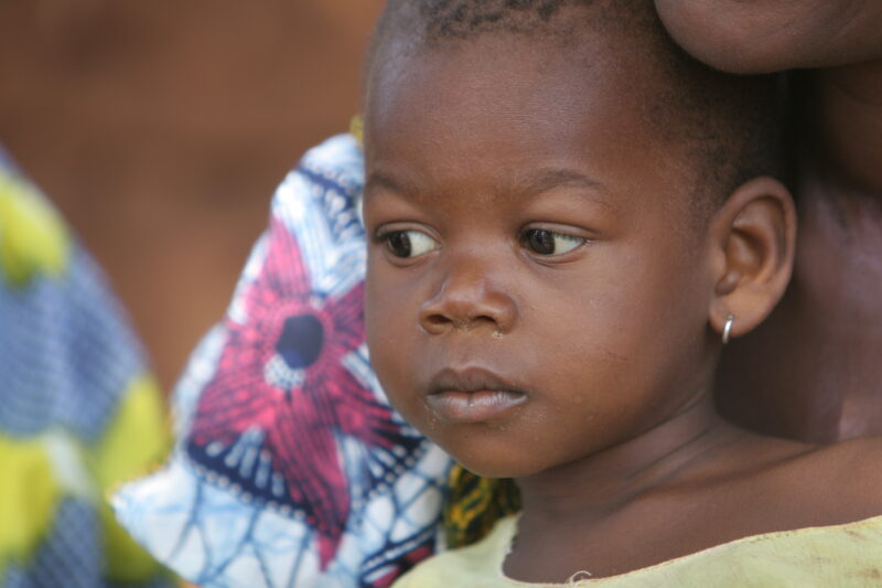 Beautiful Baby in Togo — Baby in Togo, West Africa — Togo, Africa, West Africa, children, poor