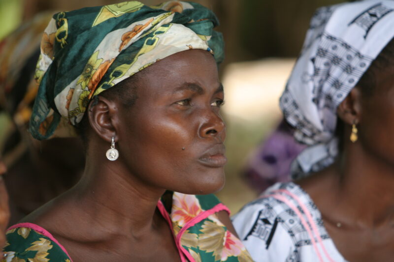 Woman in Togo Africa — Closeup of a woman in Togo in West Africa — Togo, Africa, West Africa, faces, women