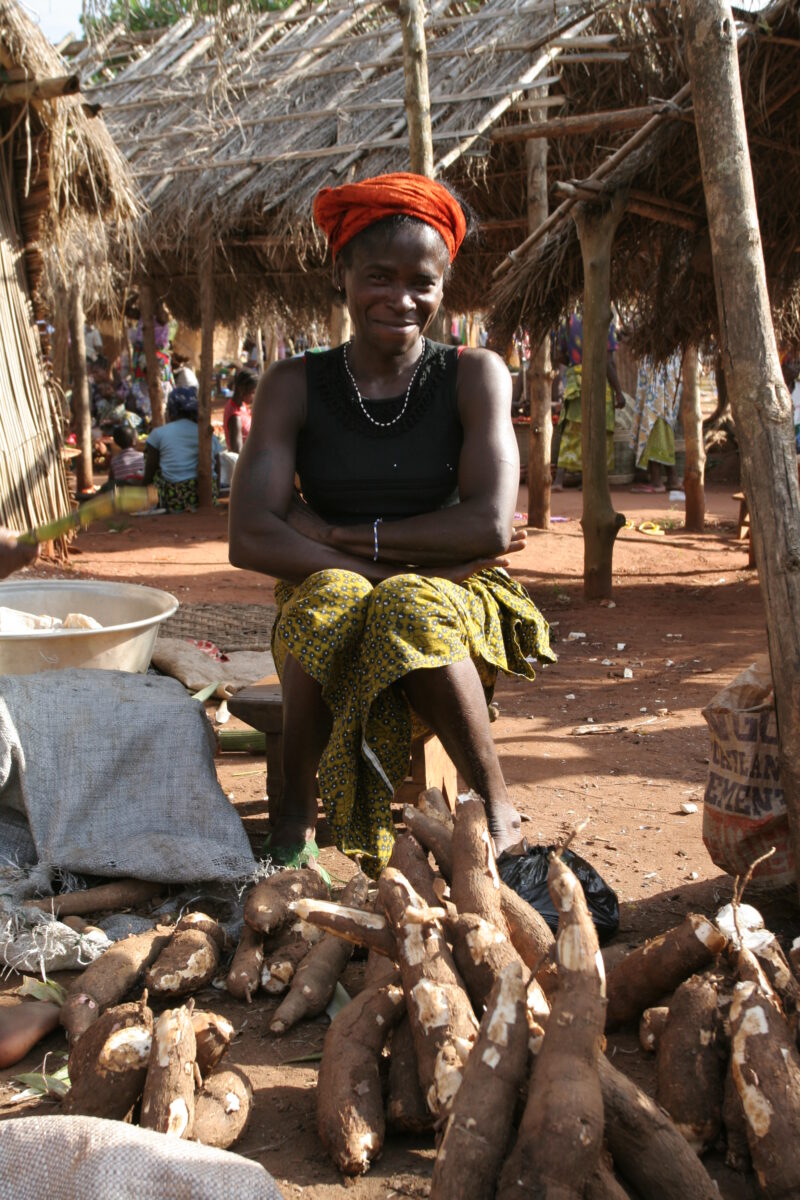 Market in Togo — Togo, Africa, West Africa