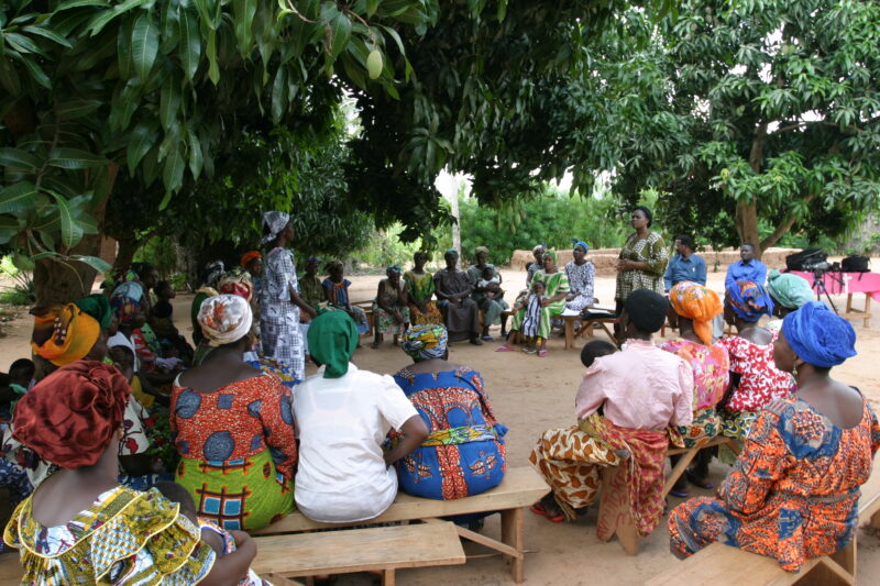 Group Training in Togo — Women's group receive health training from an ADRA health specialist in Togo, West Africa — Togo, Africa, West Africa, faces, women