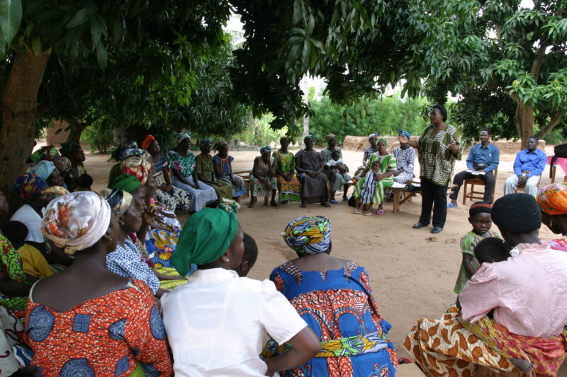 Group Training in Togo — Women's group receive health training from an ADRA health specialist in Togo, West Africa — Togo, Africa, West Africa, faces, women