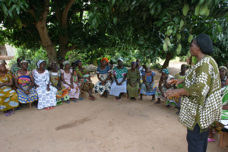 Group Training in Togo — Women's group receive health training from an ADRA health specialist in Togo, West Africa — Togo, Africa, West Africa, faces, women