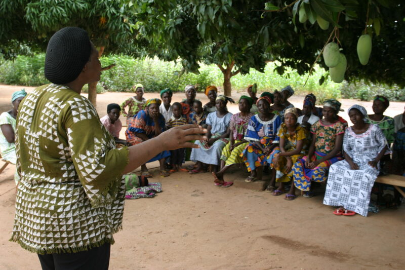 Group Training in Togo — Women's group receive health training from an ADRA health specialist in Togo, West Africa — Togo, Africa, West Africa, faces, women