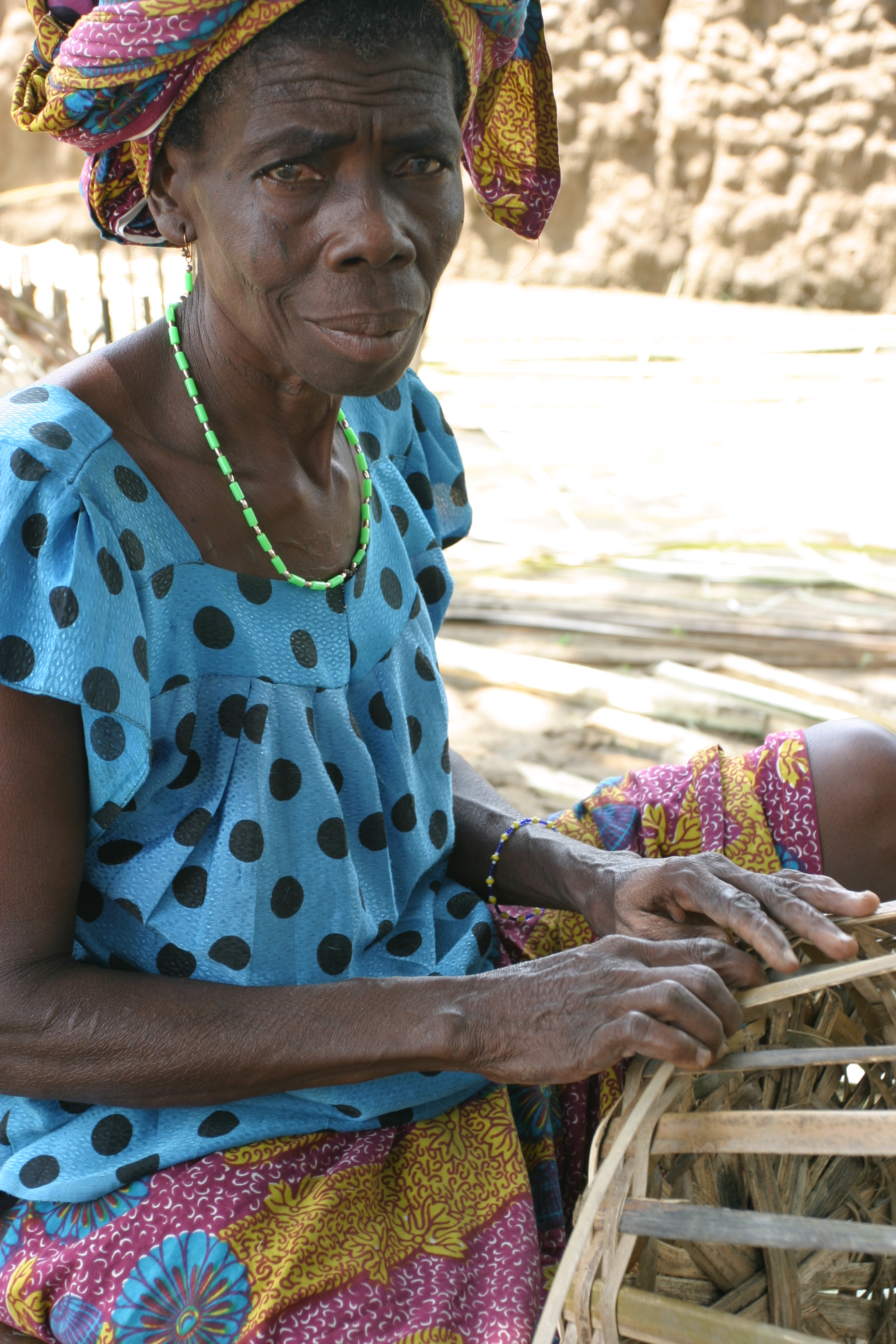 Making Baskets in Togo