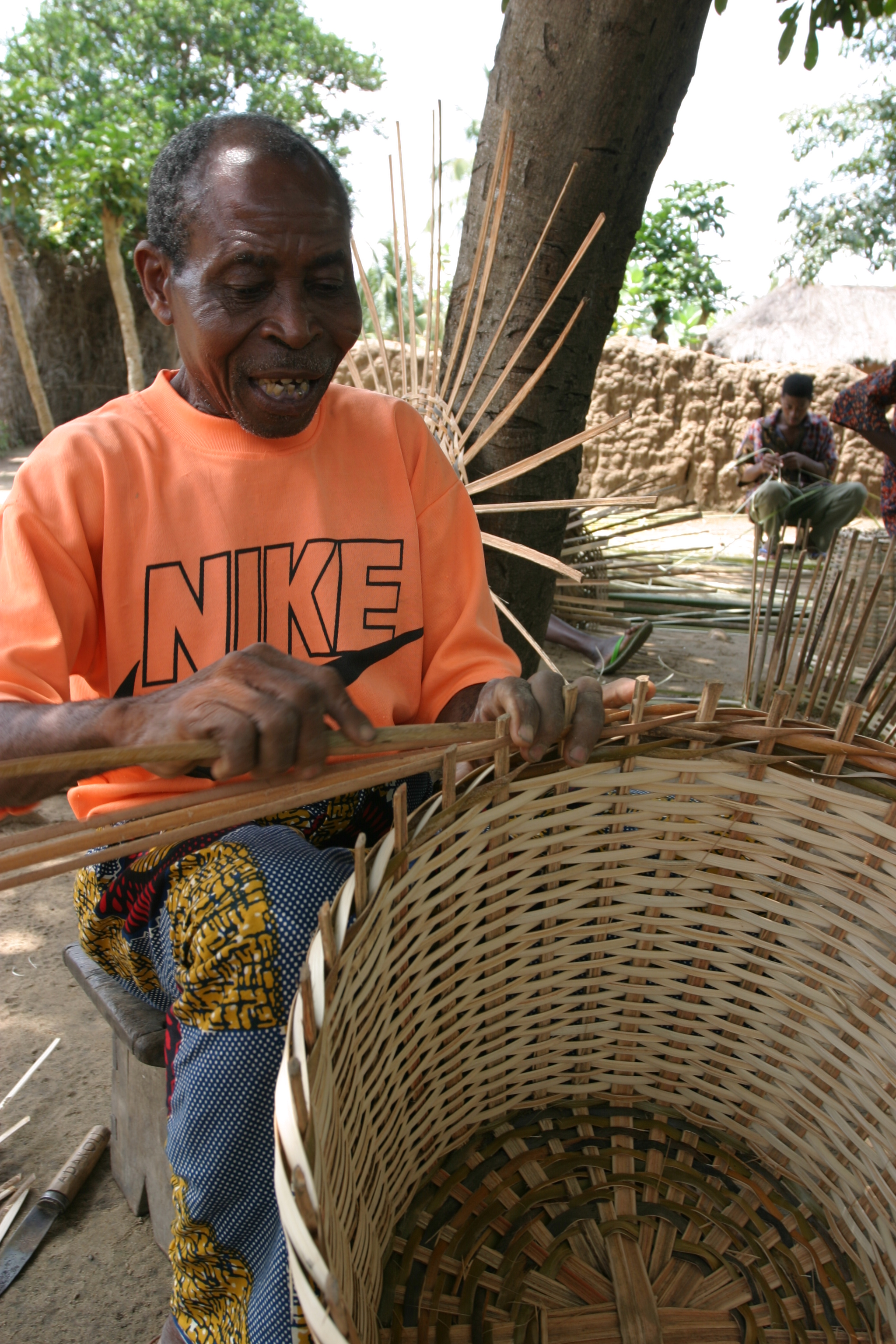 Making Baskets in Togo