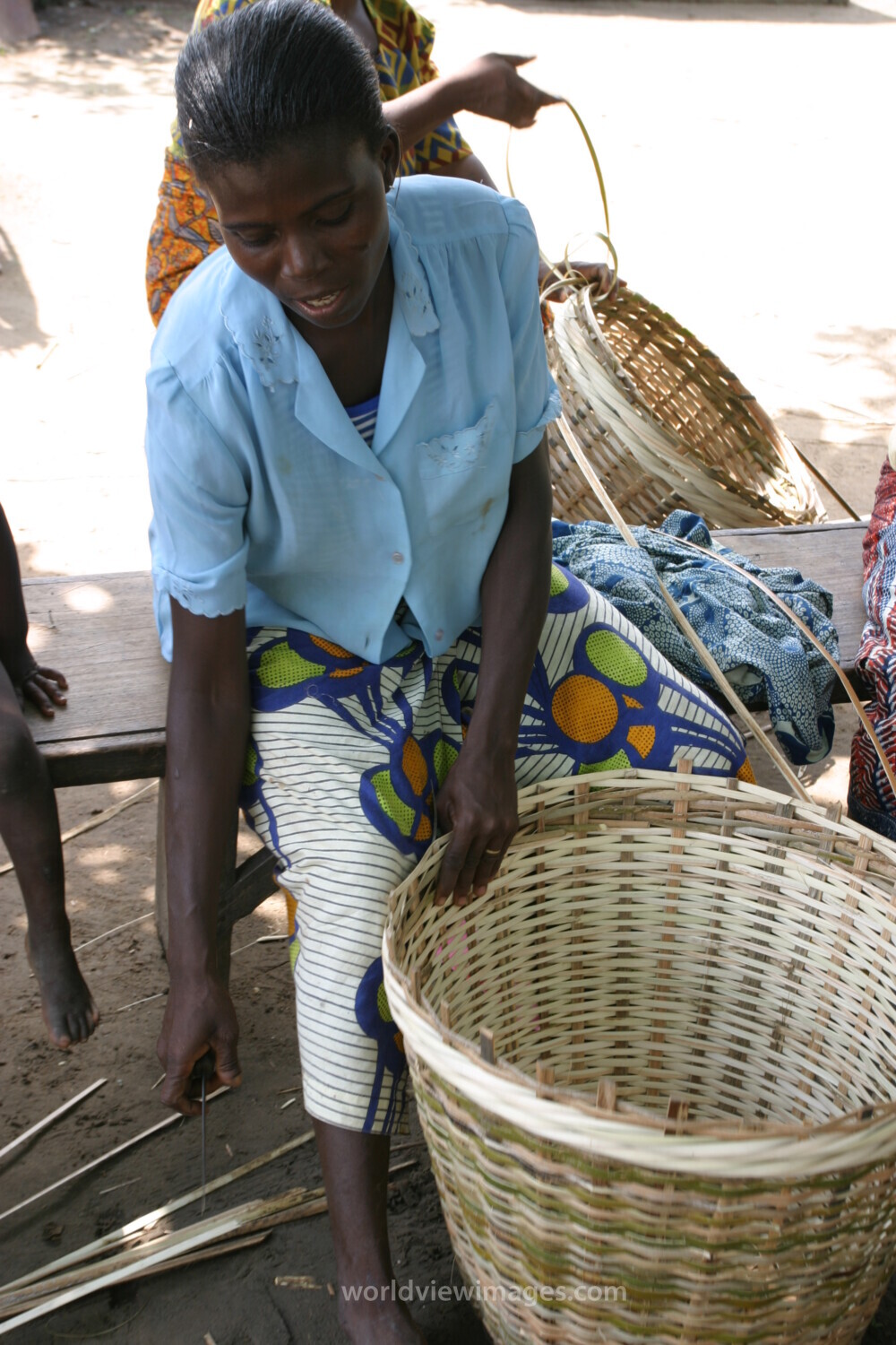 Making Baskets in Togo