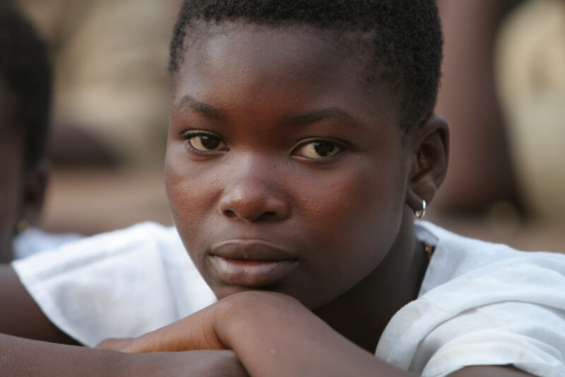 Girl in Togo — Togo, Africa, West Africa, children, poor