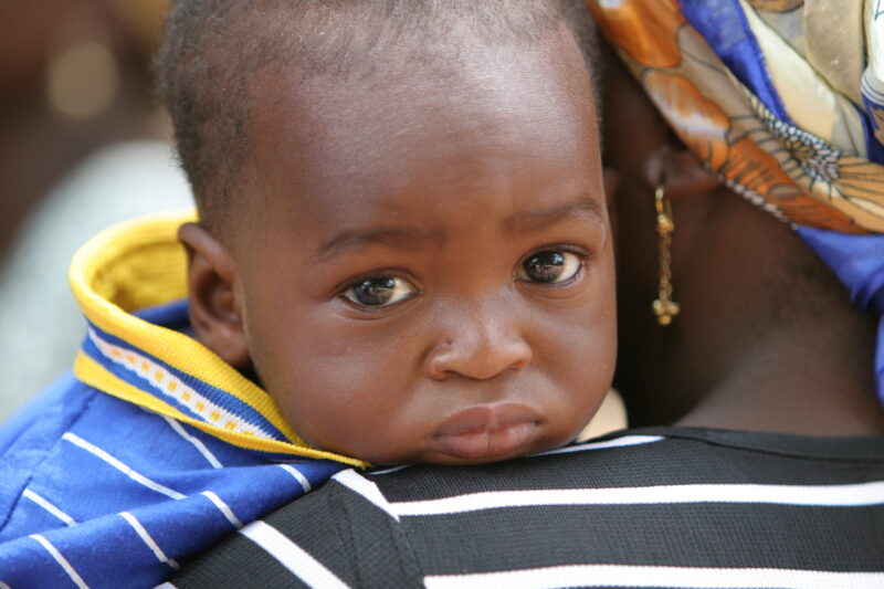 Beautiful Baby in Togo — Baby in Togo, West Africa — Togo, Africa, West Africa, children, poor