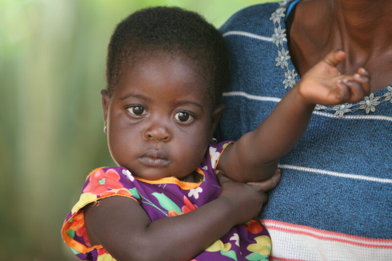 Beautiful Baby in Togo — Baby in Togo, West Africa — Togo, Africa, West Africa, children, poor