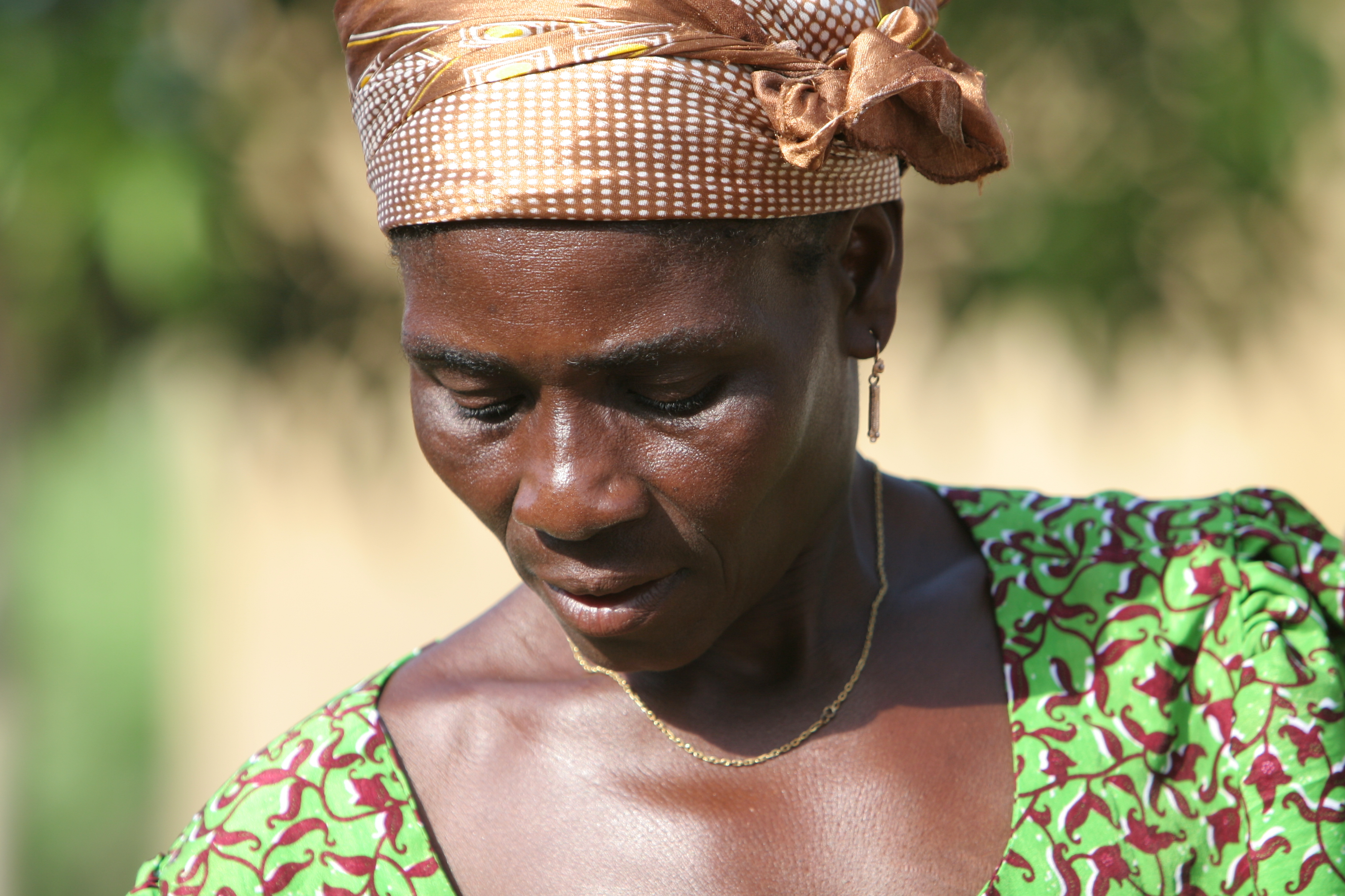 Woman in Togo Africa