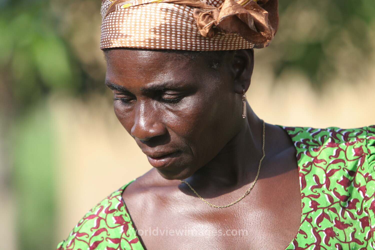 Woman in Togo Africa