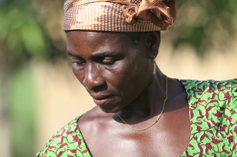 Woman in Togo Africa — Closeup of a woman in Togo in West Africa — Togo, Africa, West Africa, faces, women