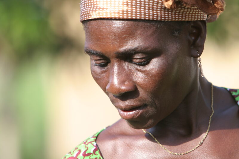 Woman in Togo Africa — Closeup of a woman in Togo in West Africa — Togo, Africa, West Africa, faces, women