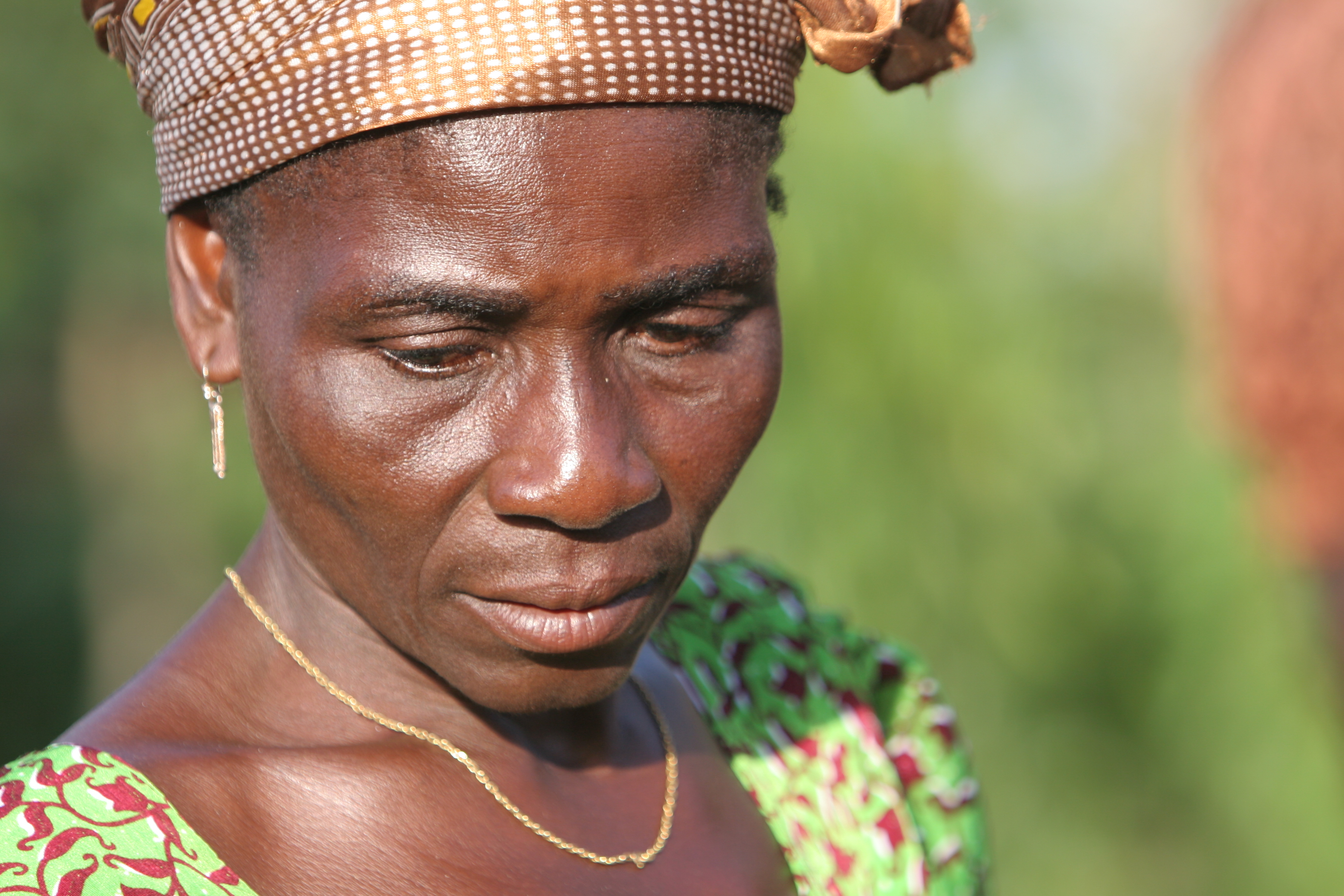 Woman in Togo Africa