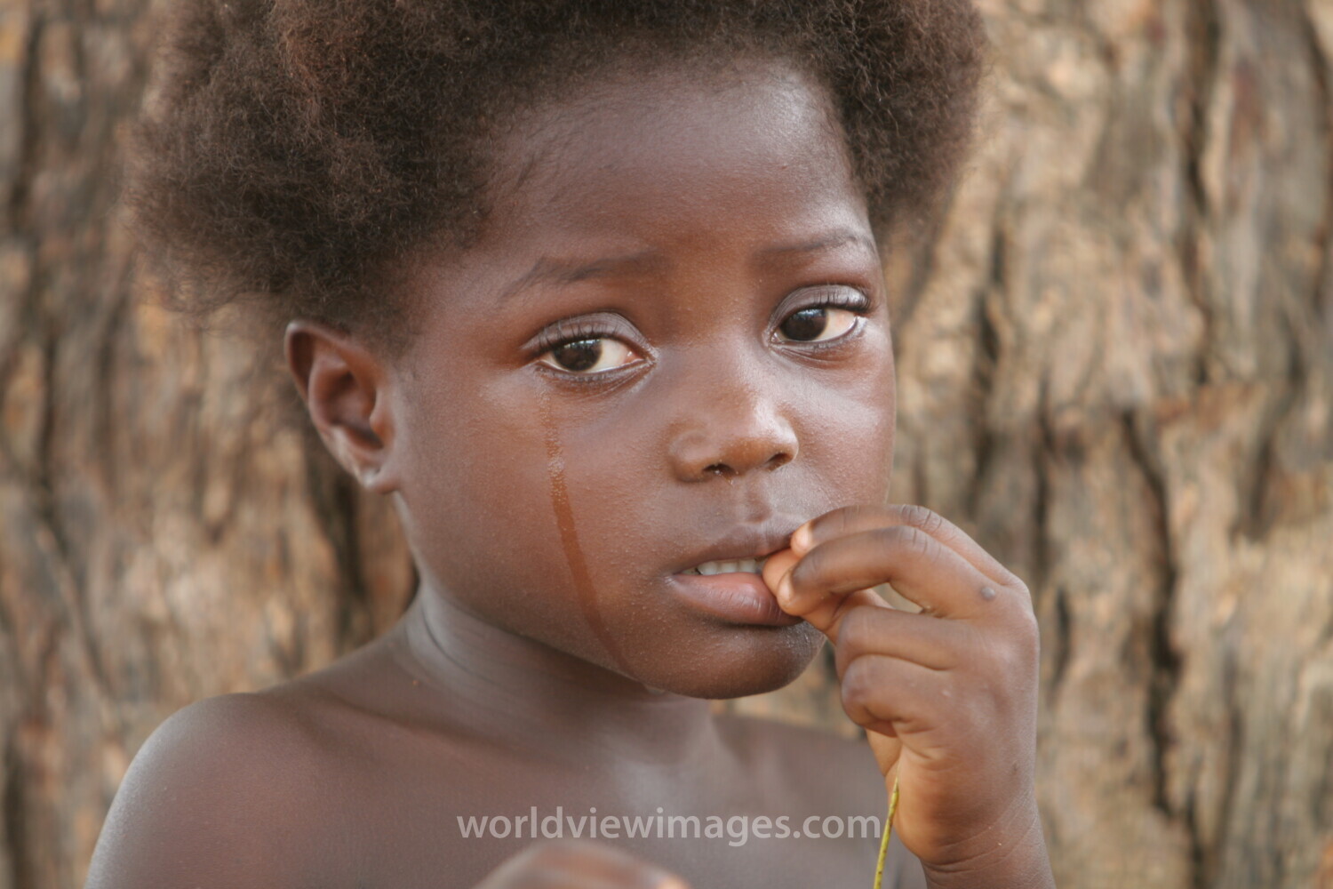 Sad Gril in Togo