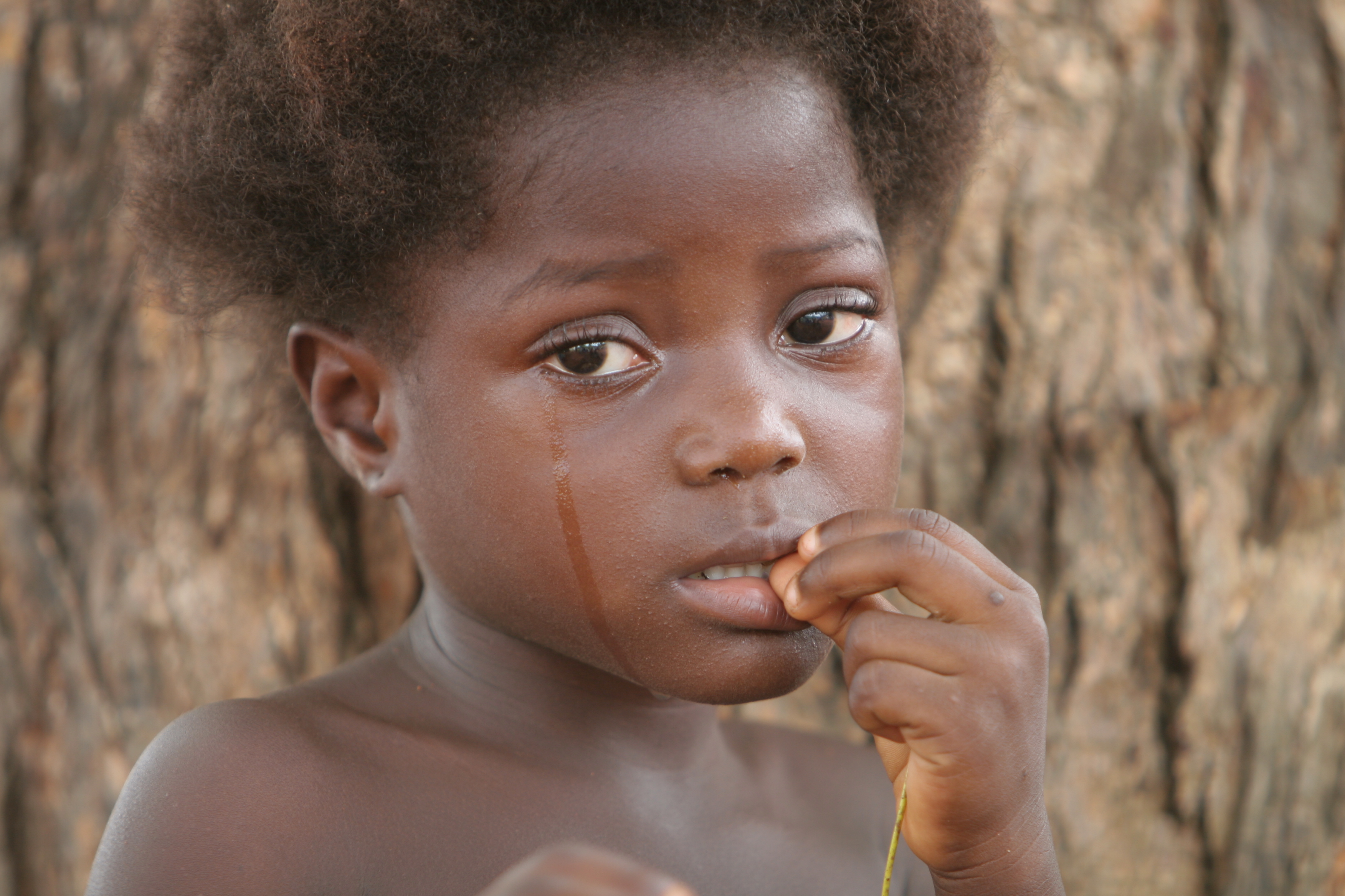 Sad Gril in Togo