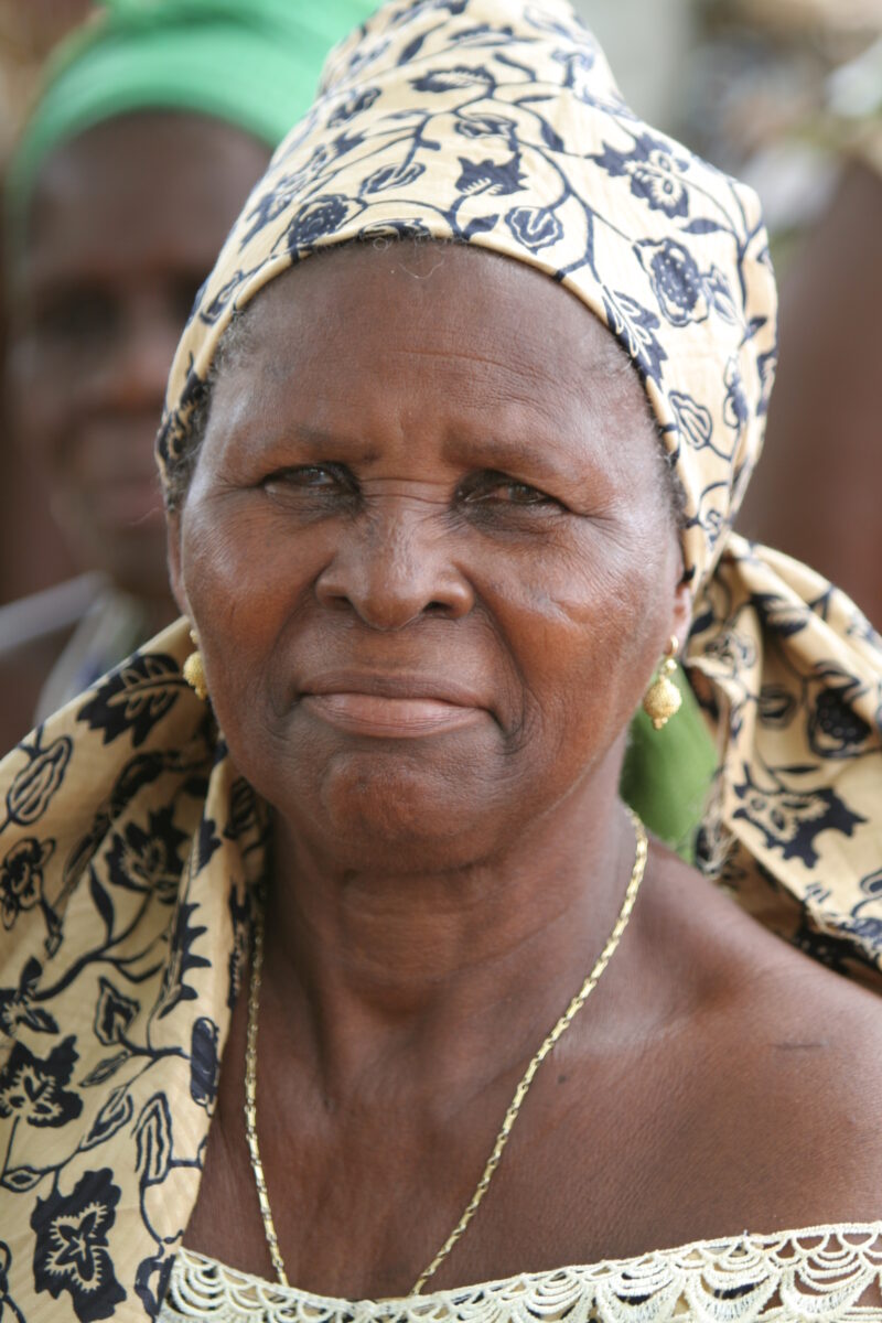 Woman in Togo Africa — Closeup of a woman in Togo in West Africa — Togo, Africa, West Africa, faces, women