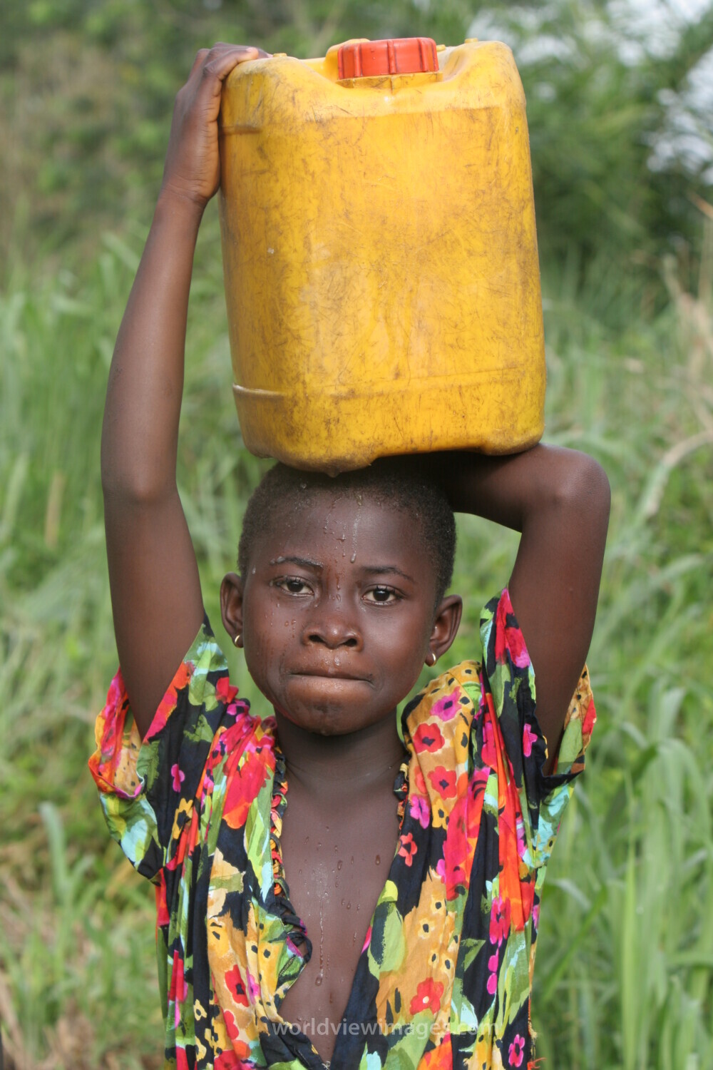 Doing laundry in Togo