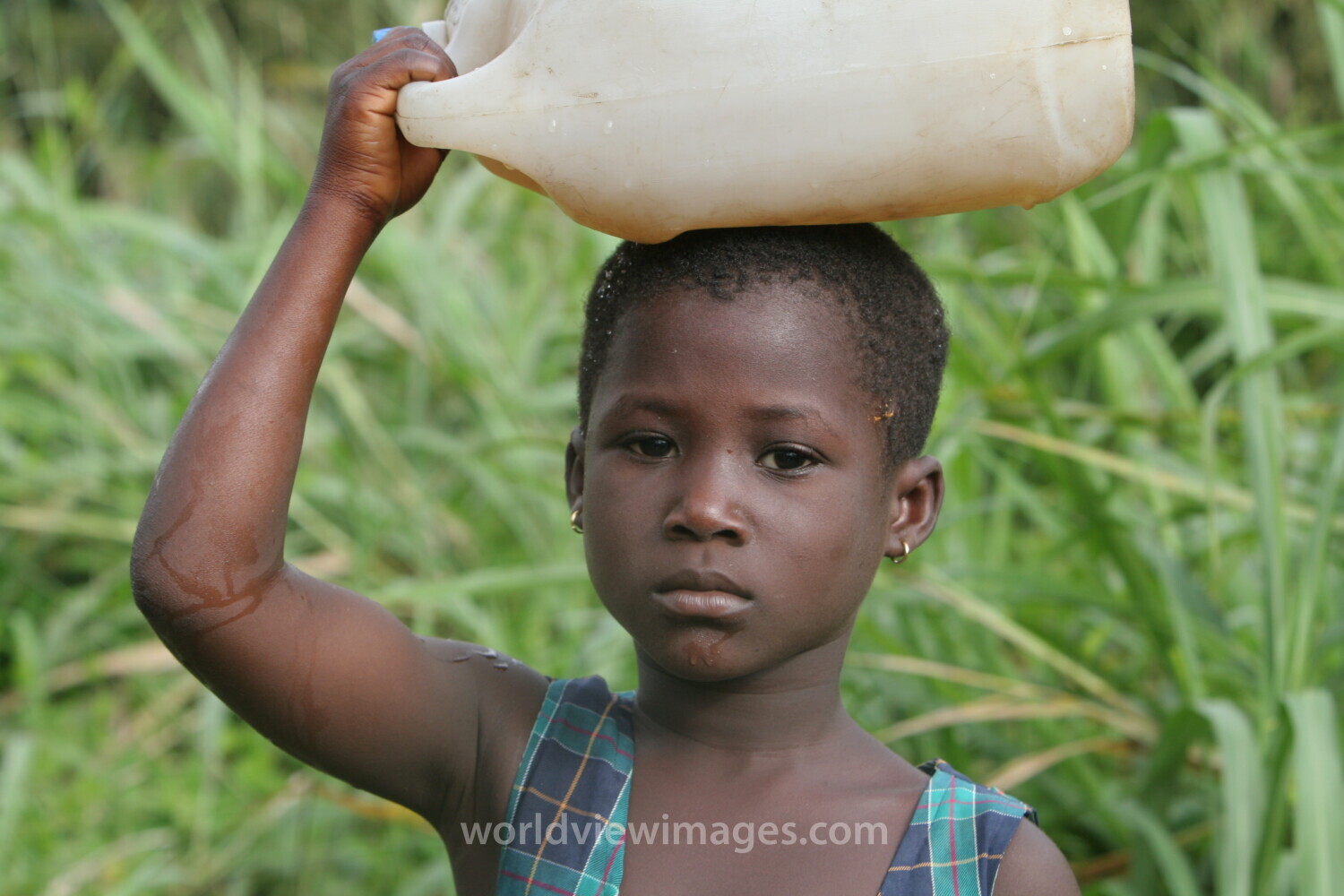 Doing laundry in Togo