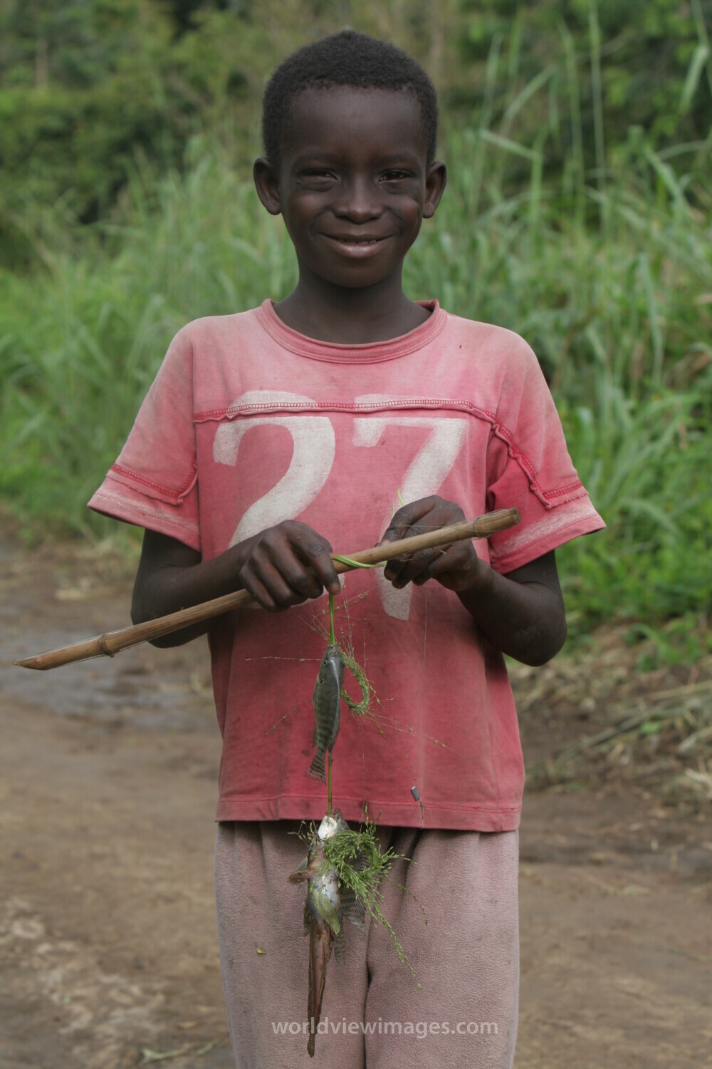 Doing laundry in Togo
