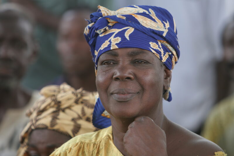 Woman in Togo Africa — Closeup of a woman in Togo in West Africa — Togo, Africa, West Africa, faces, women
