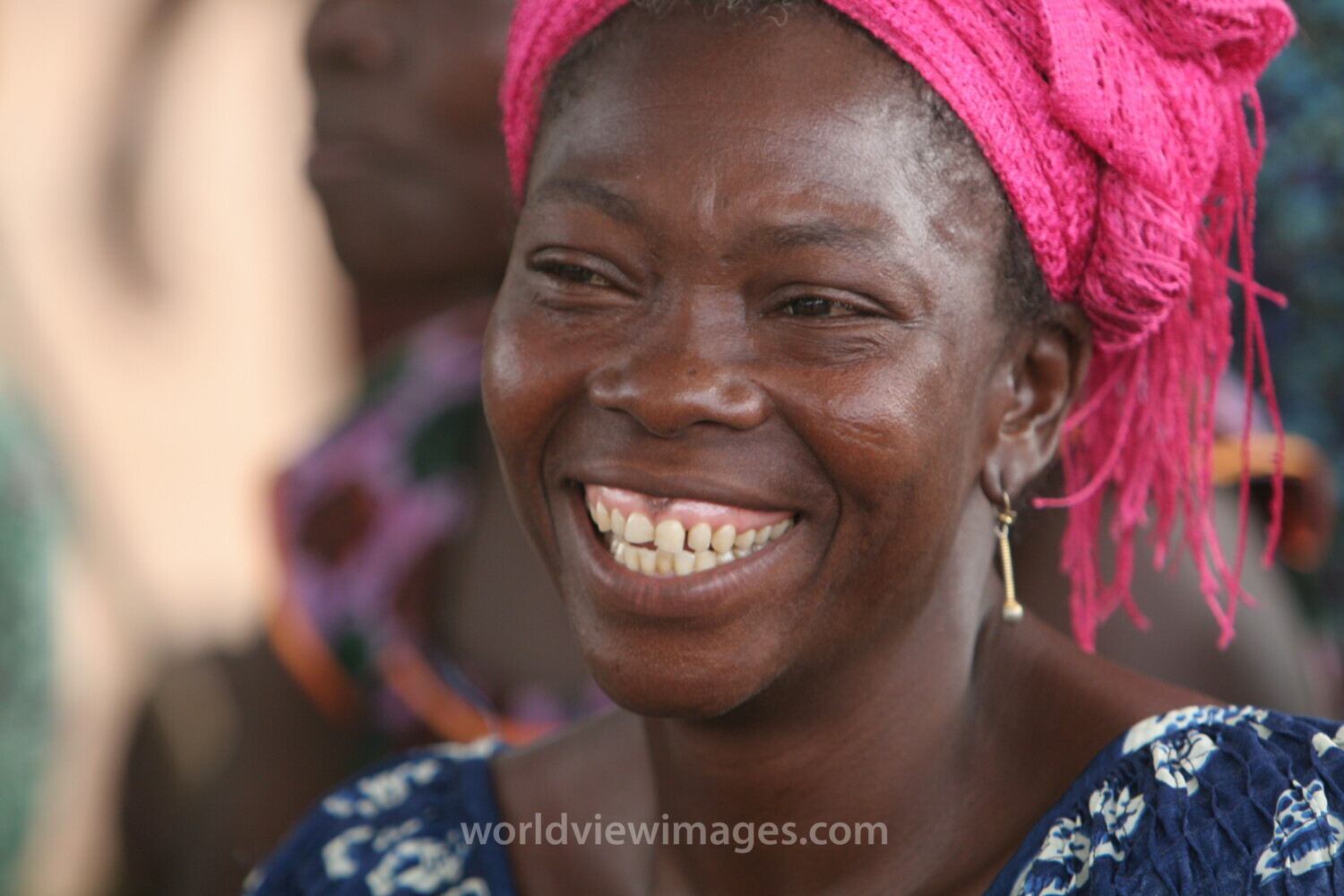 Woman in Togo Africa