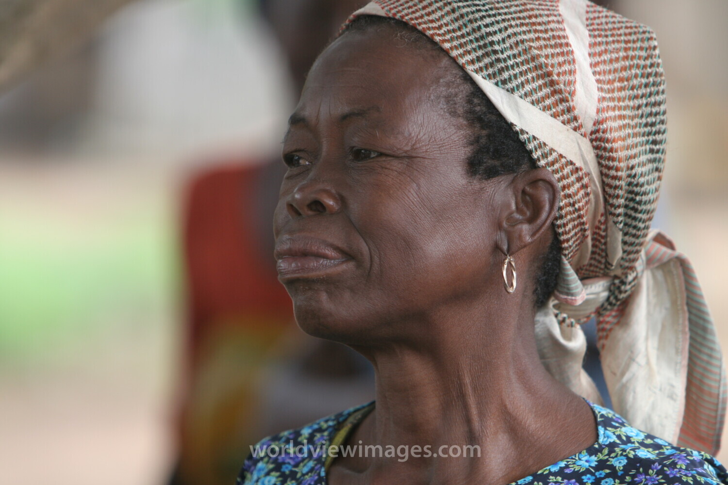 Woman in Togo Africa